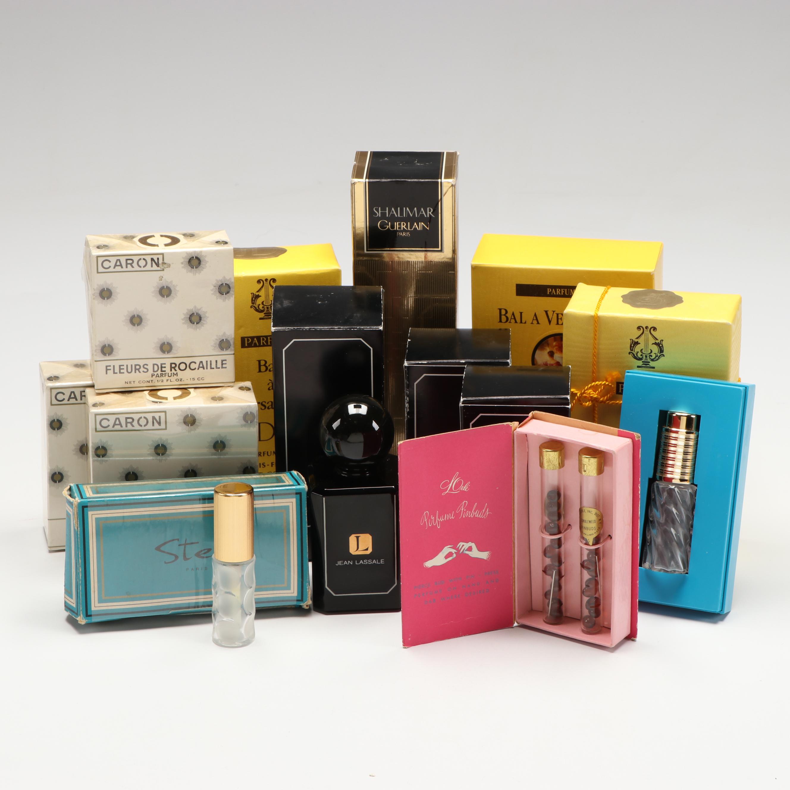 Guerlain, Jean Desprez, Jean Lassale, and More Glass Perfume Bottles