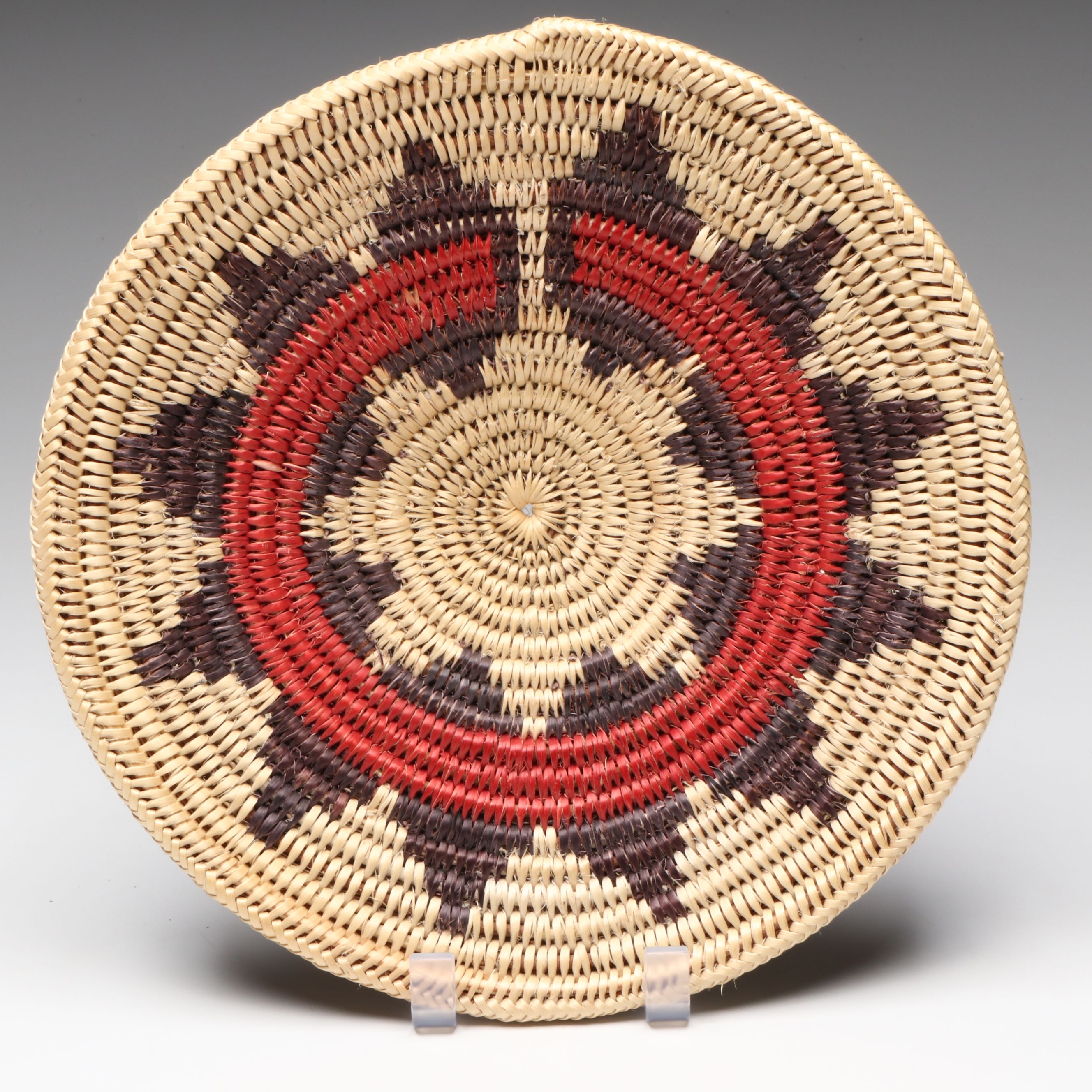 Navajo Sumac Wedding Basket and Sumac Basket with Pine Pitch