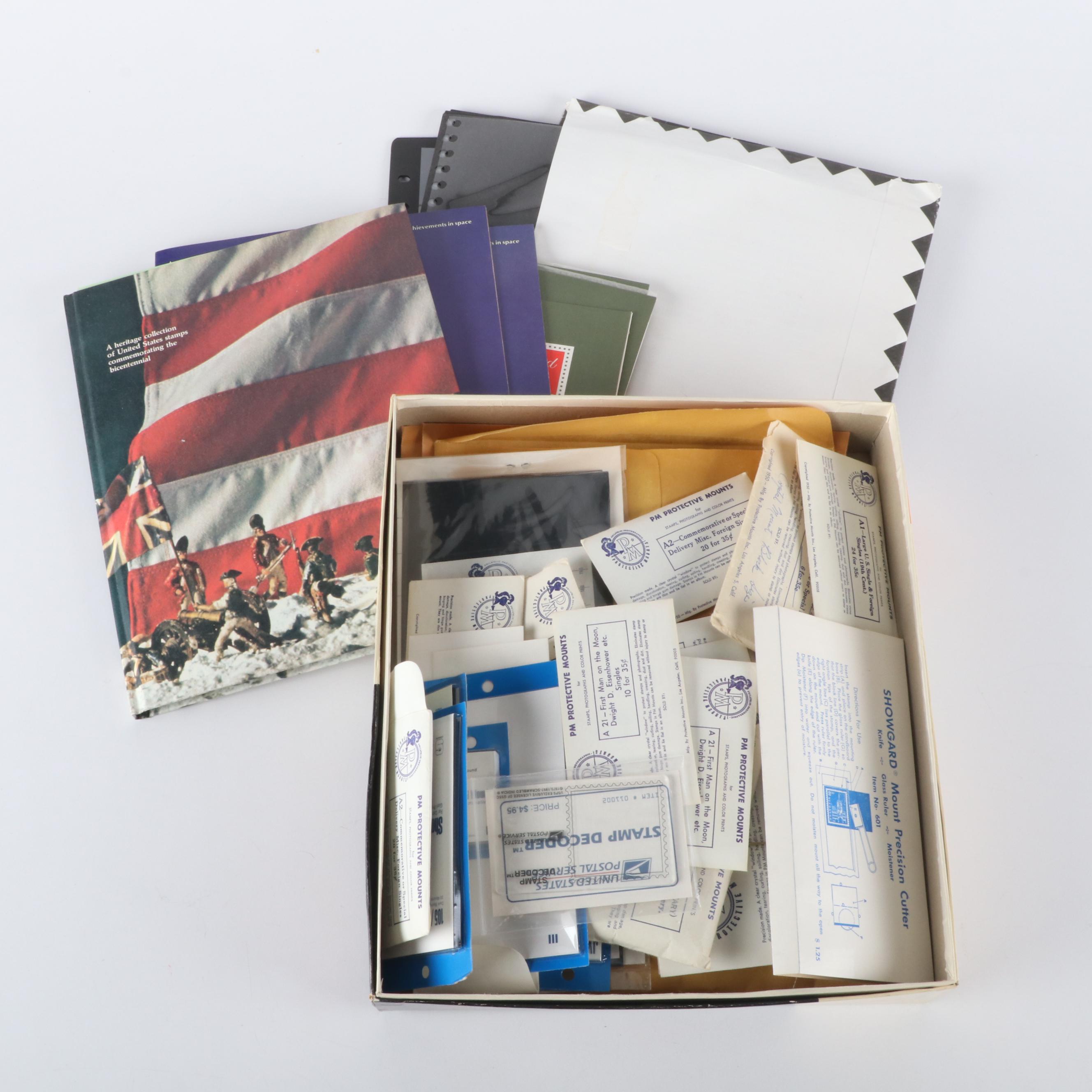 Very Large Group of U.S. Postage Stamps, Covers, Prints, and More