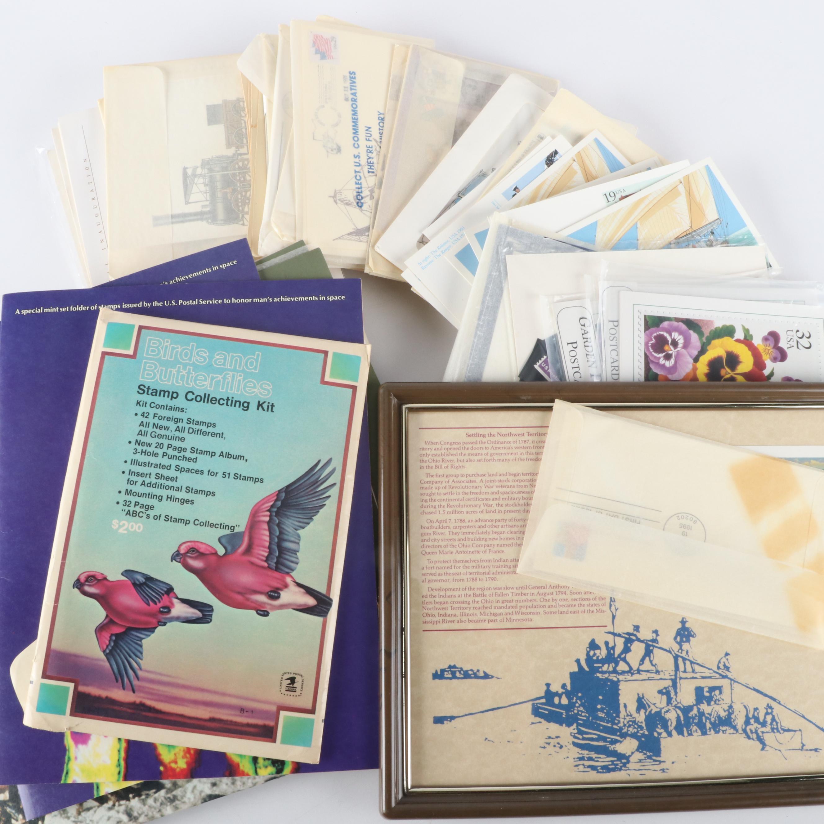 Very Large Group of U.S. Postage Stamps, Covers, Prints, and More