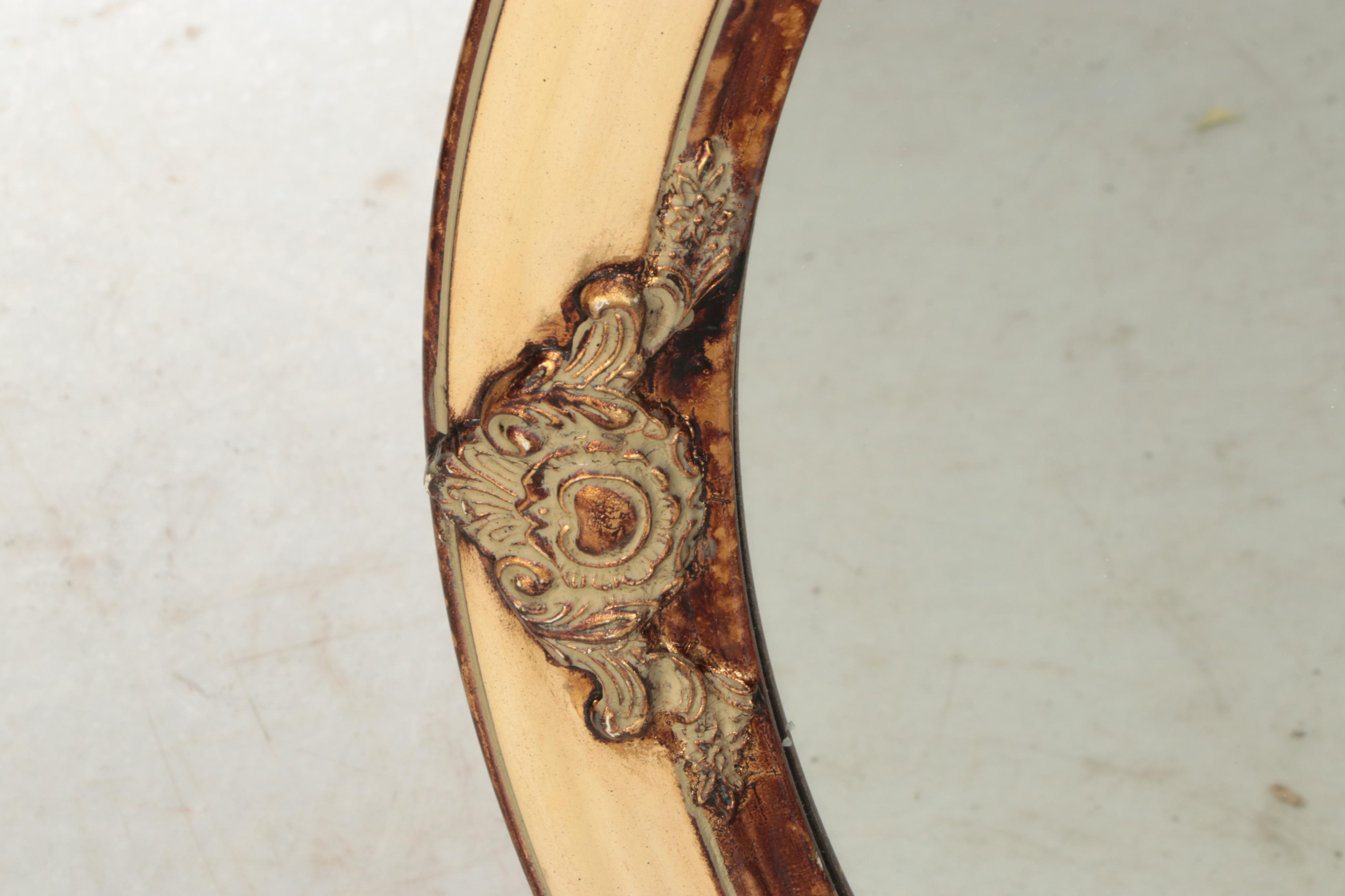 Vanguard Studios Victorian Style Round Wall Mirror