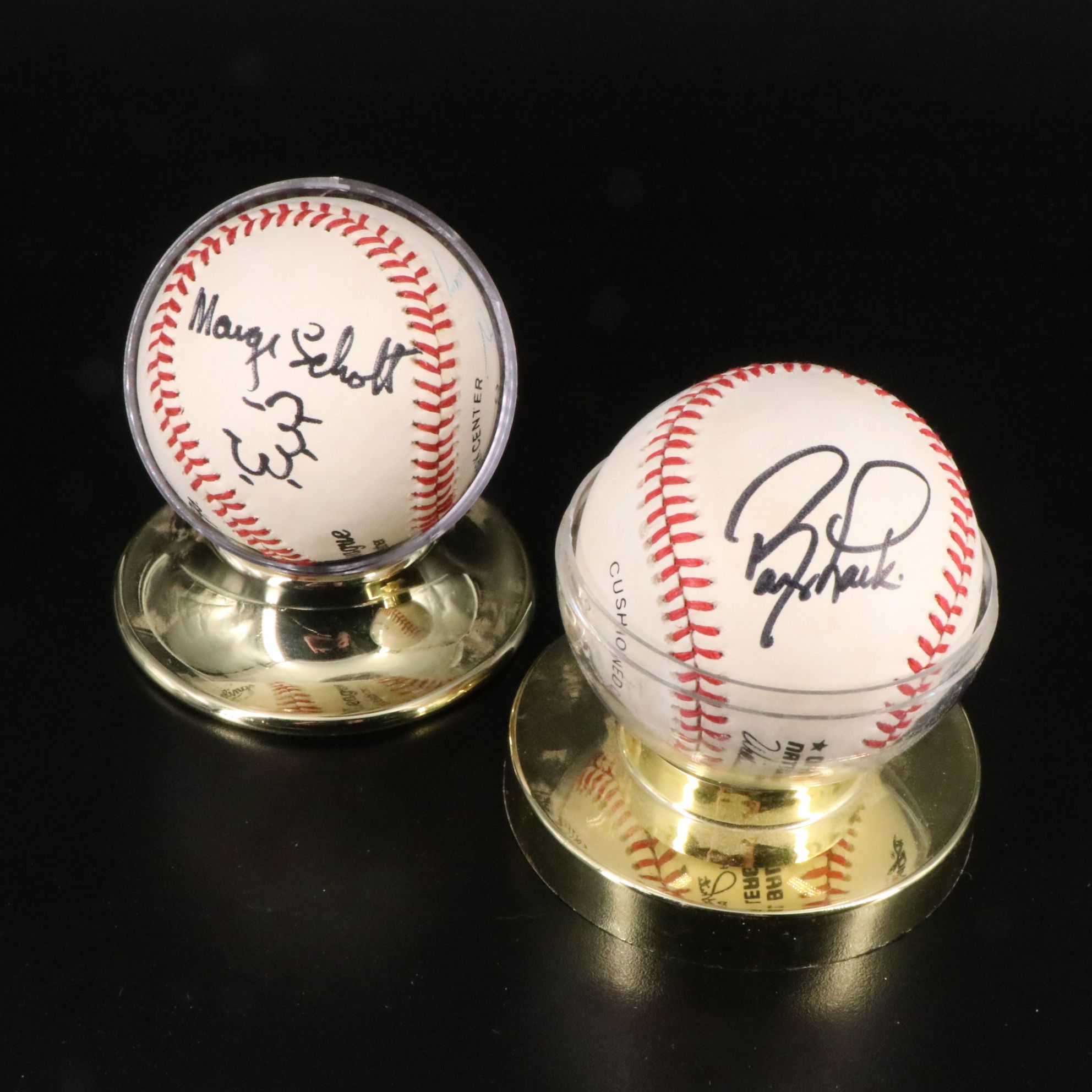 Barry Larkin, Marge Schott, Tom Browning, and More Signed Baseballs