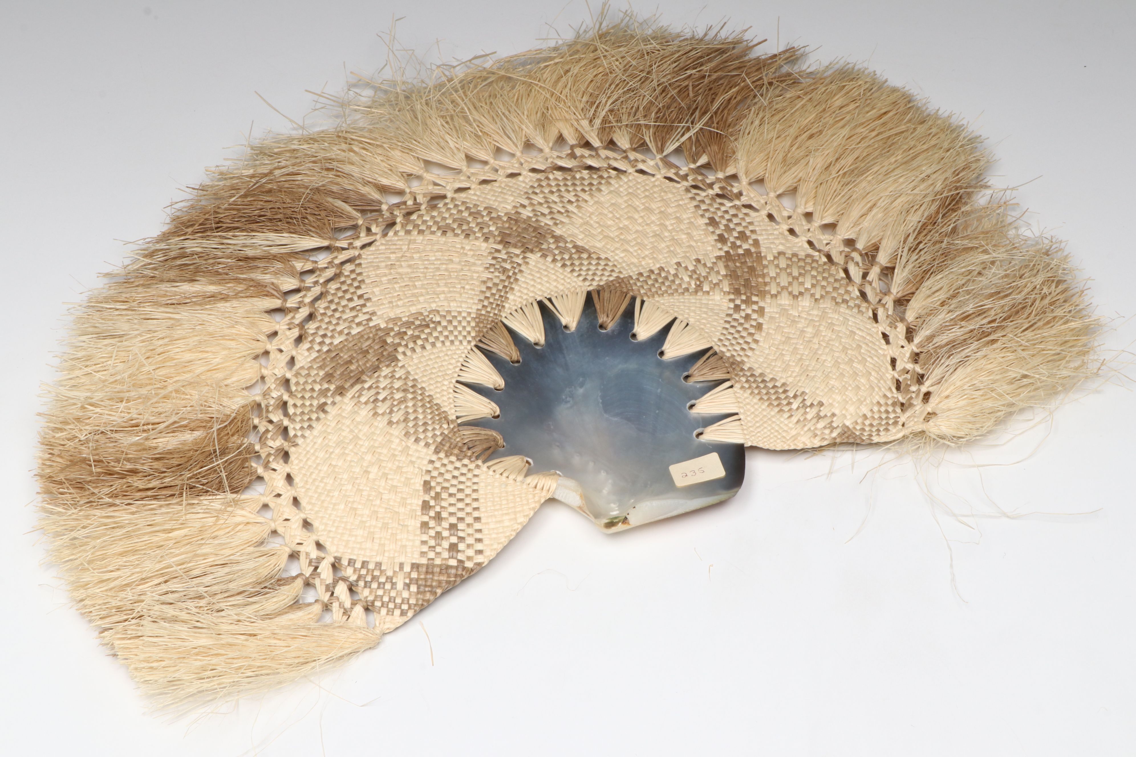 Cook Islands Coconut Palm and Shell Fans