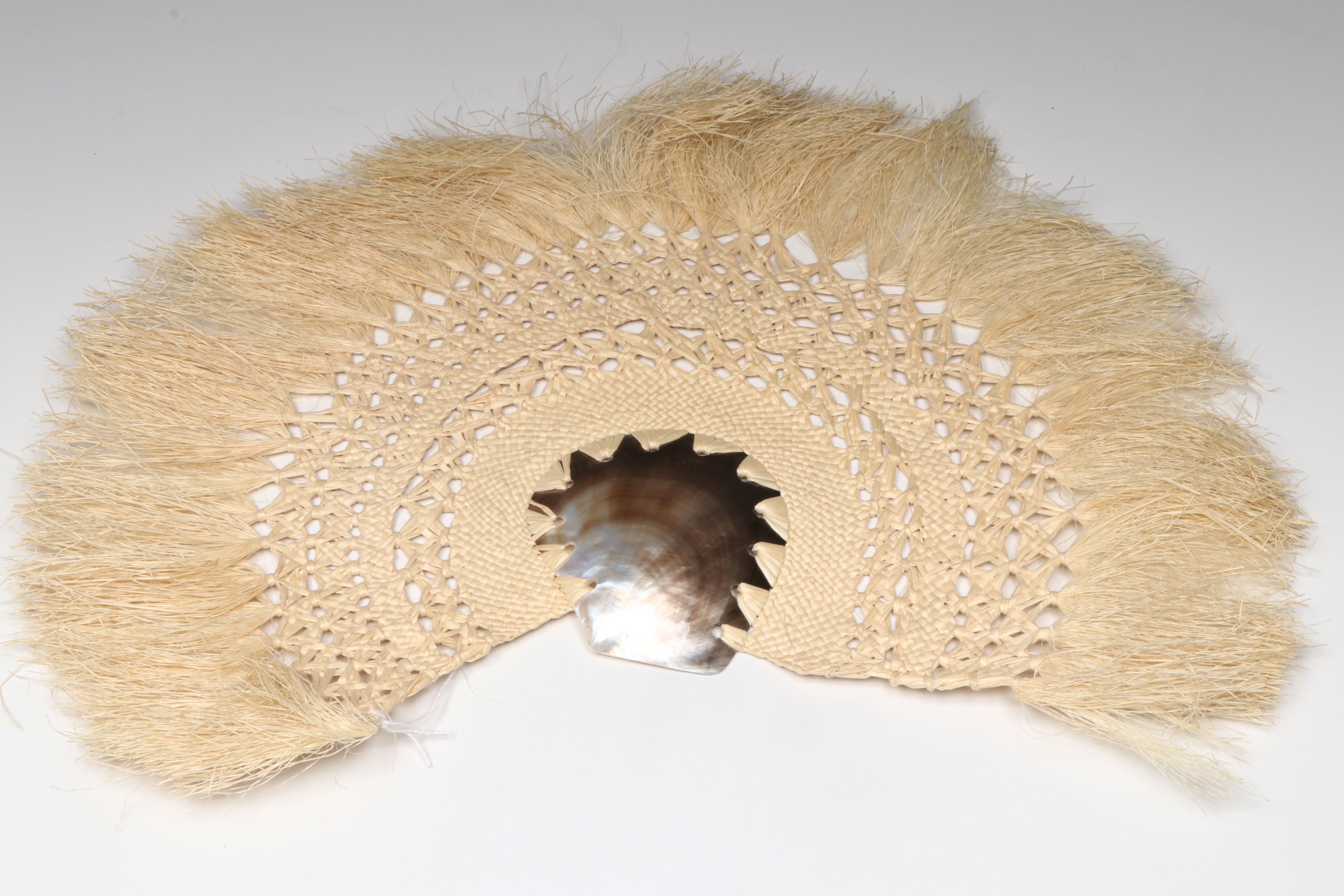 Cook Islands Coconut Palm and Shell Fans