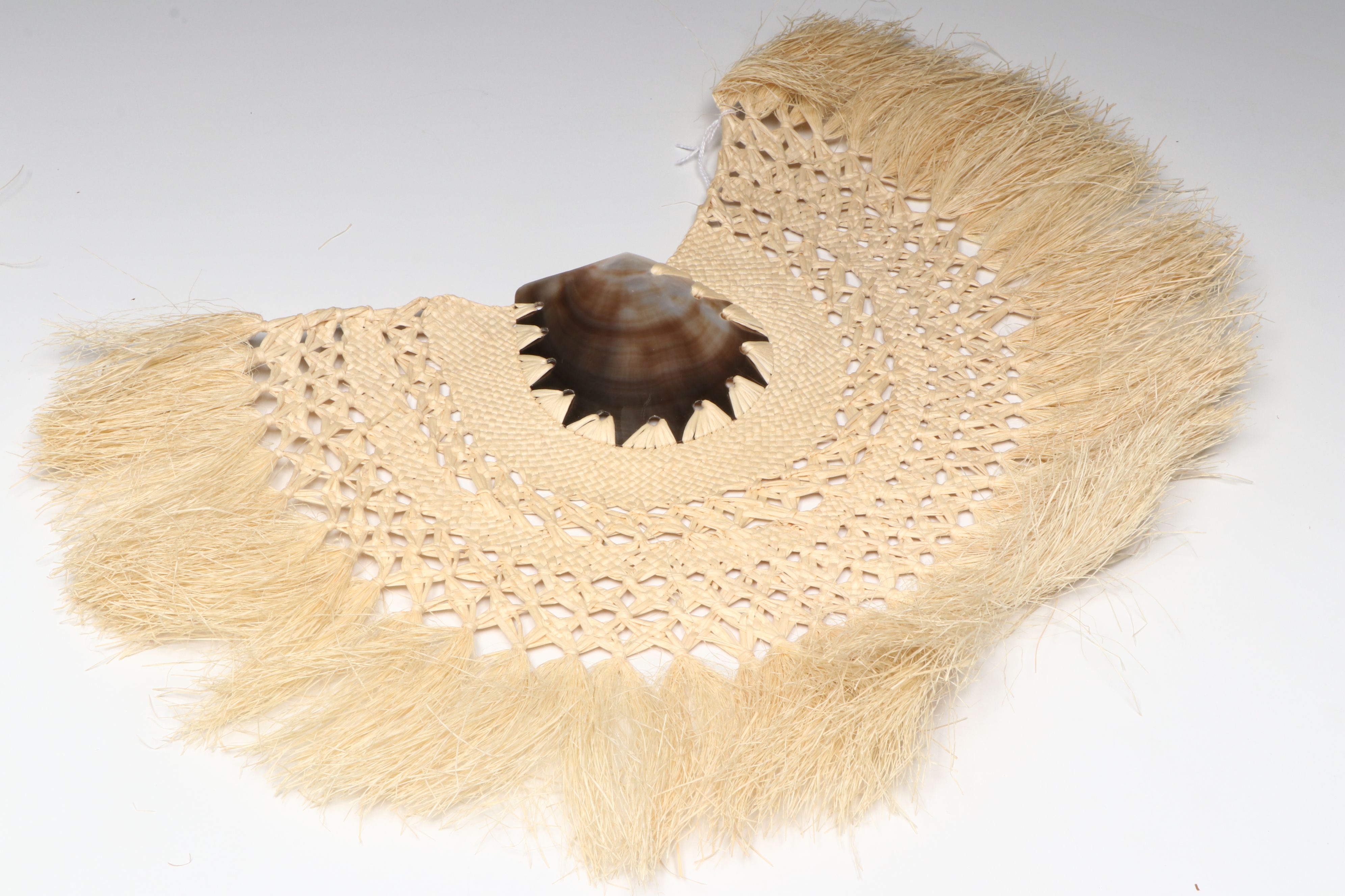 Cook Islands Coconut Palm and Shell Fans