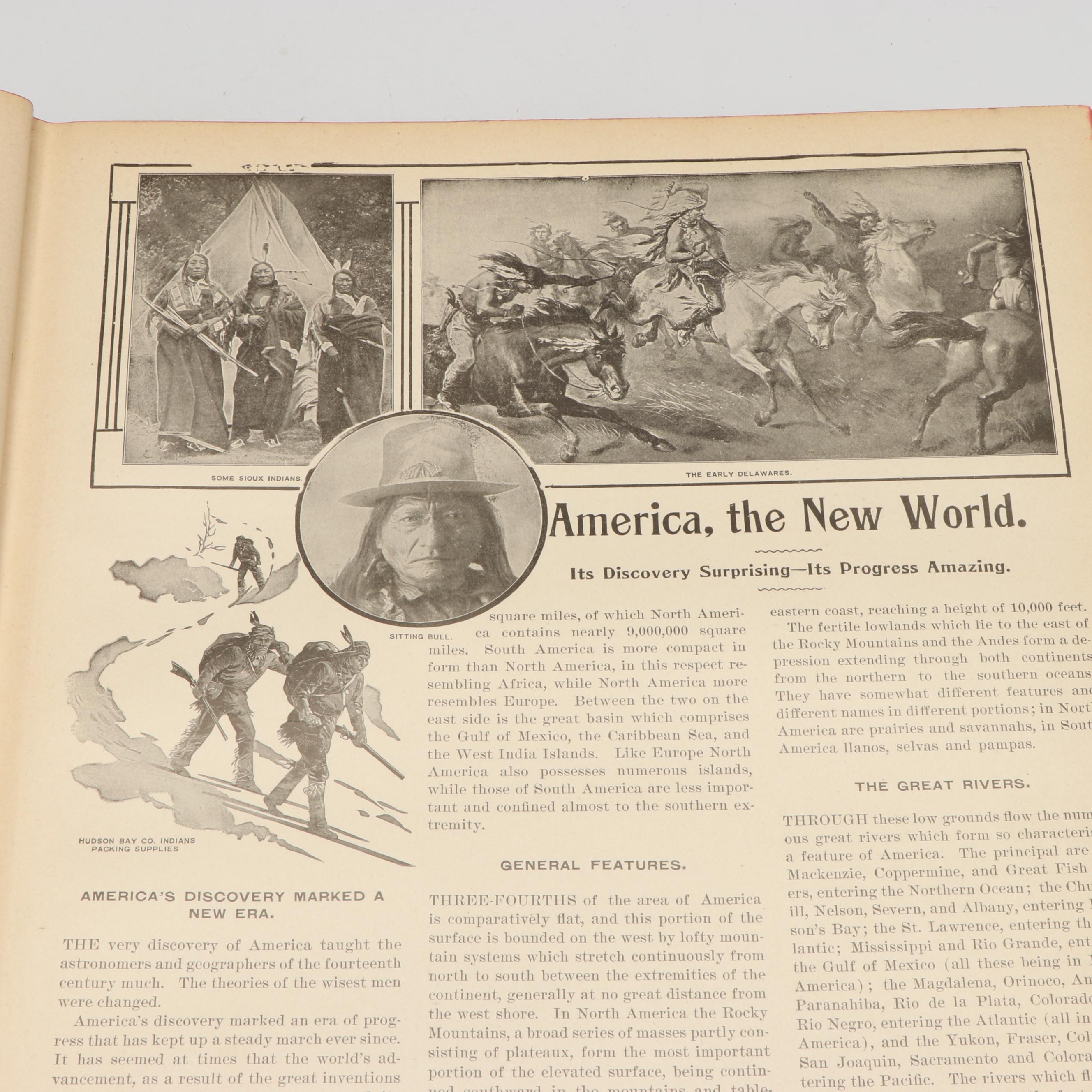 "Antique Maps of the 19th Century World" and "Monarch Standard Atlas"