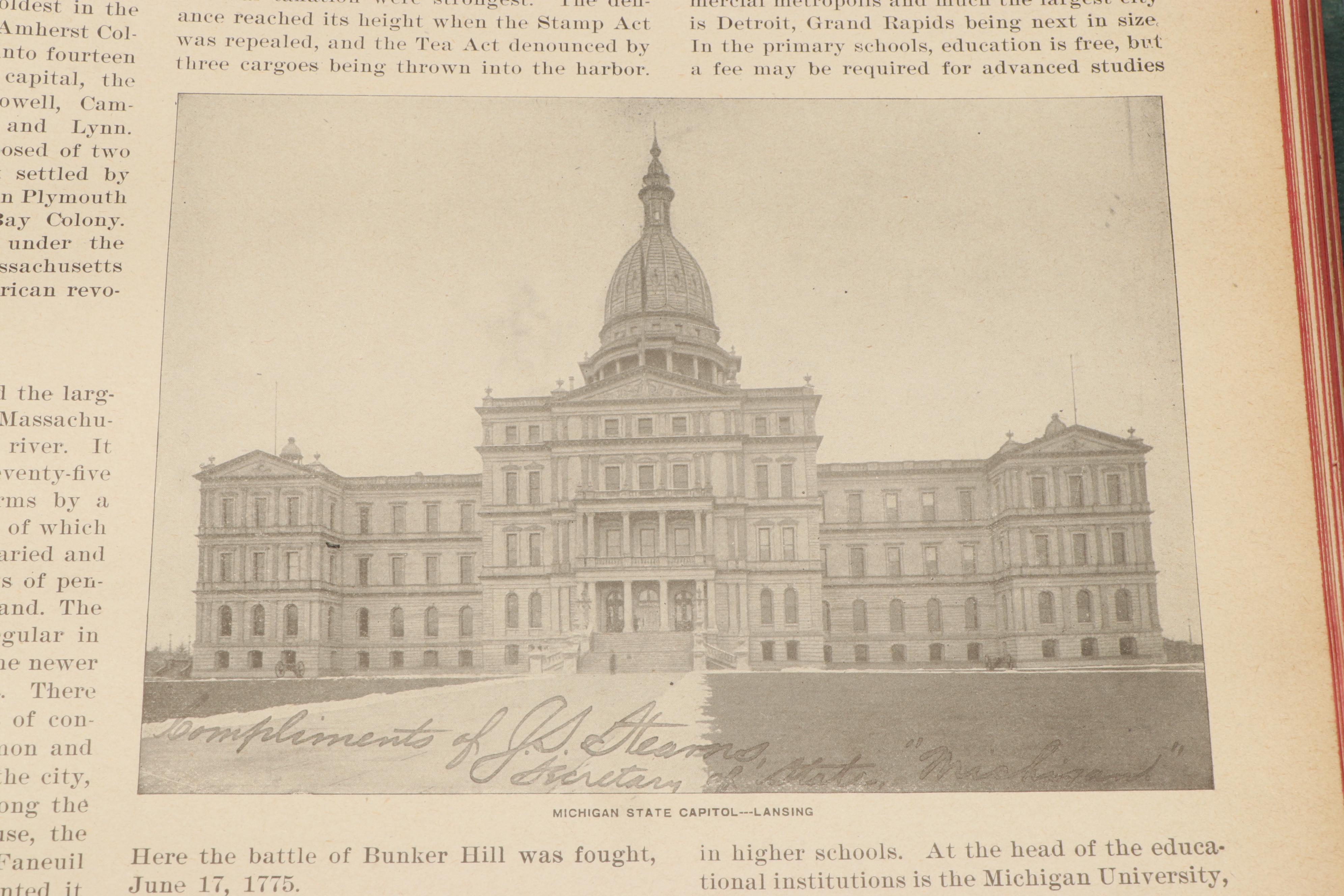 "Antique Maps of the 19th Century World" and "Monarch Standard Atlas"