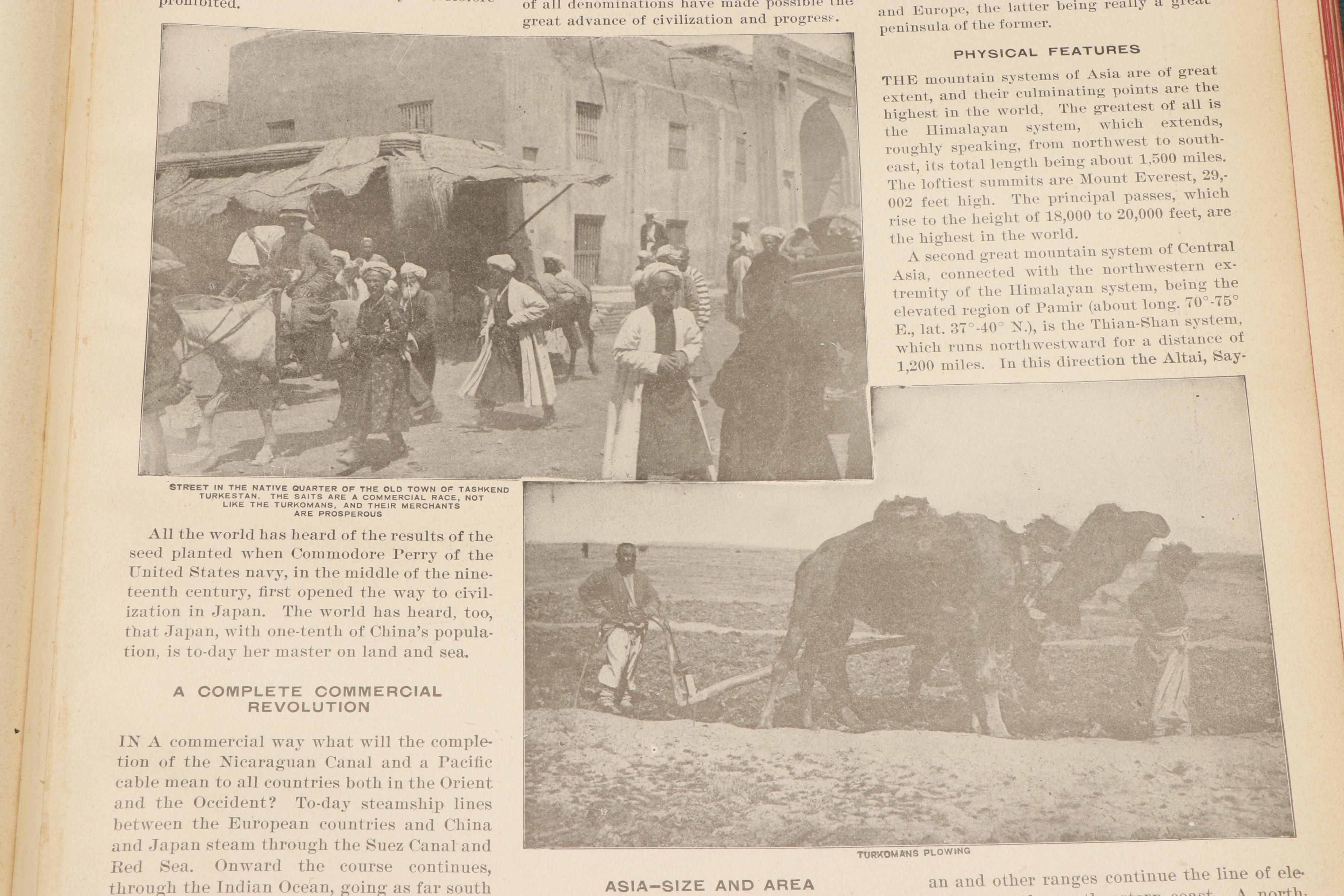 "Antique Maps of the 19th Century World" and "Monarch Standard Atlas"