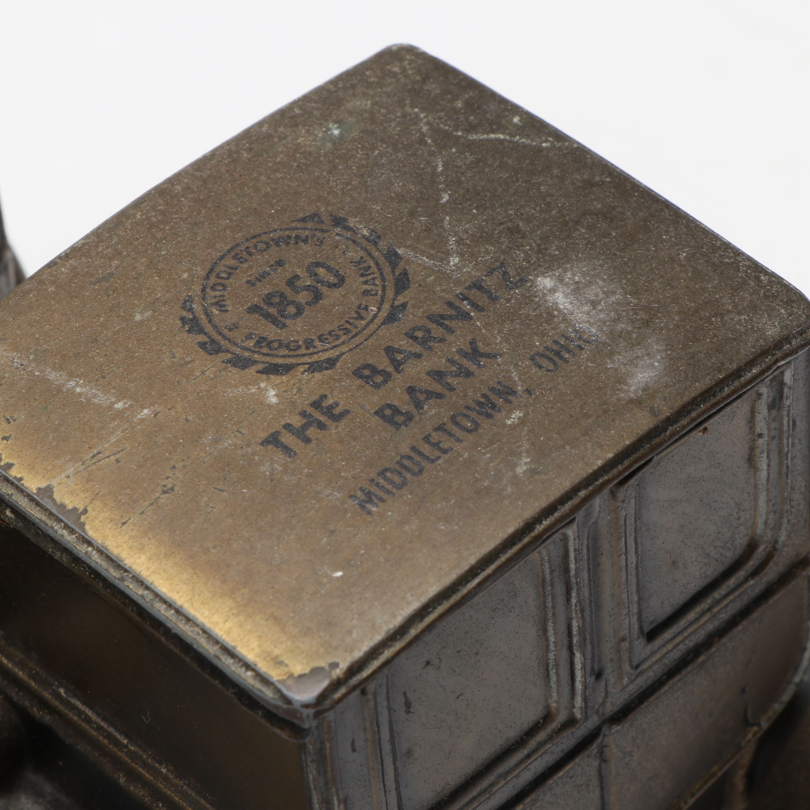 Ohio Made Barnitz Diecast Car Banks with Other Vintage Toys