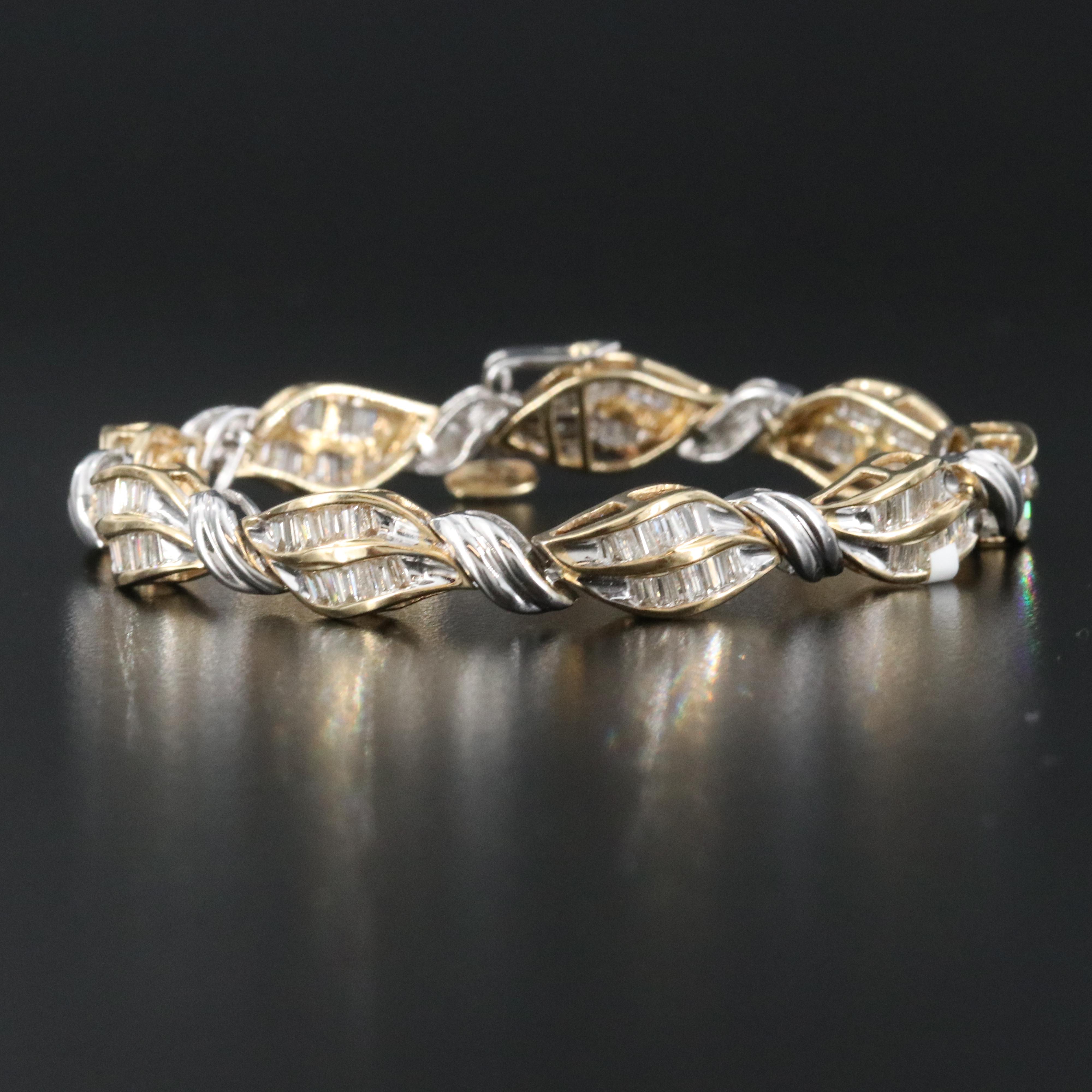 10K 2.81 CTW Diamond Bracelet