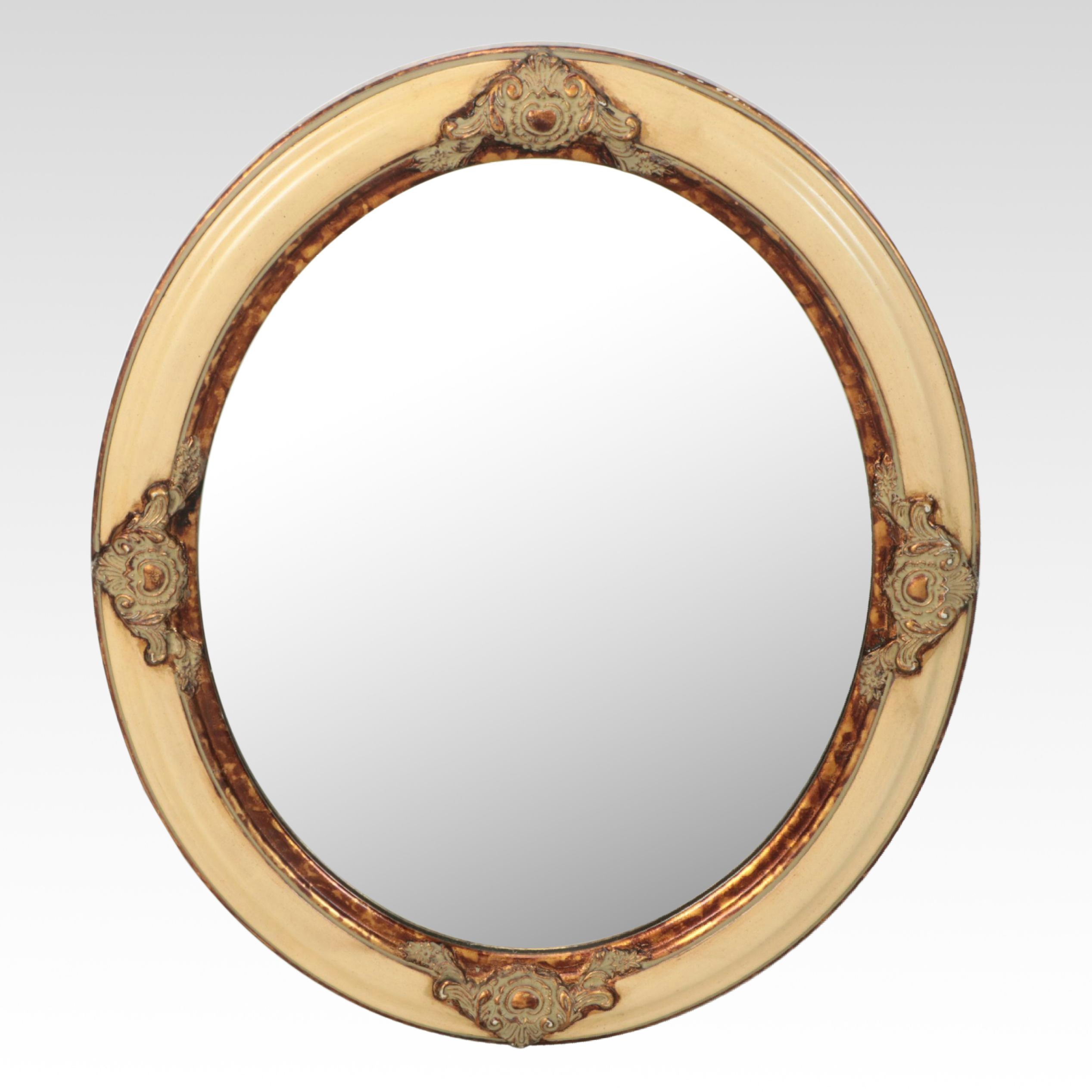 Vanguard Studios Victorian Style Round Wall Mirror