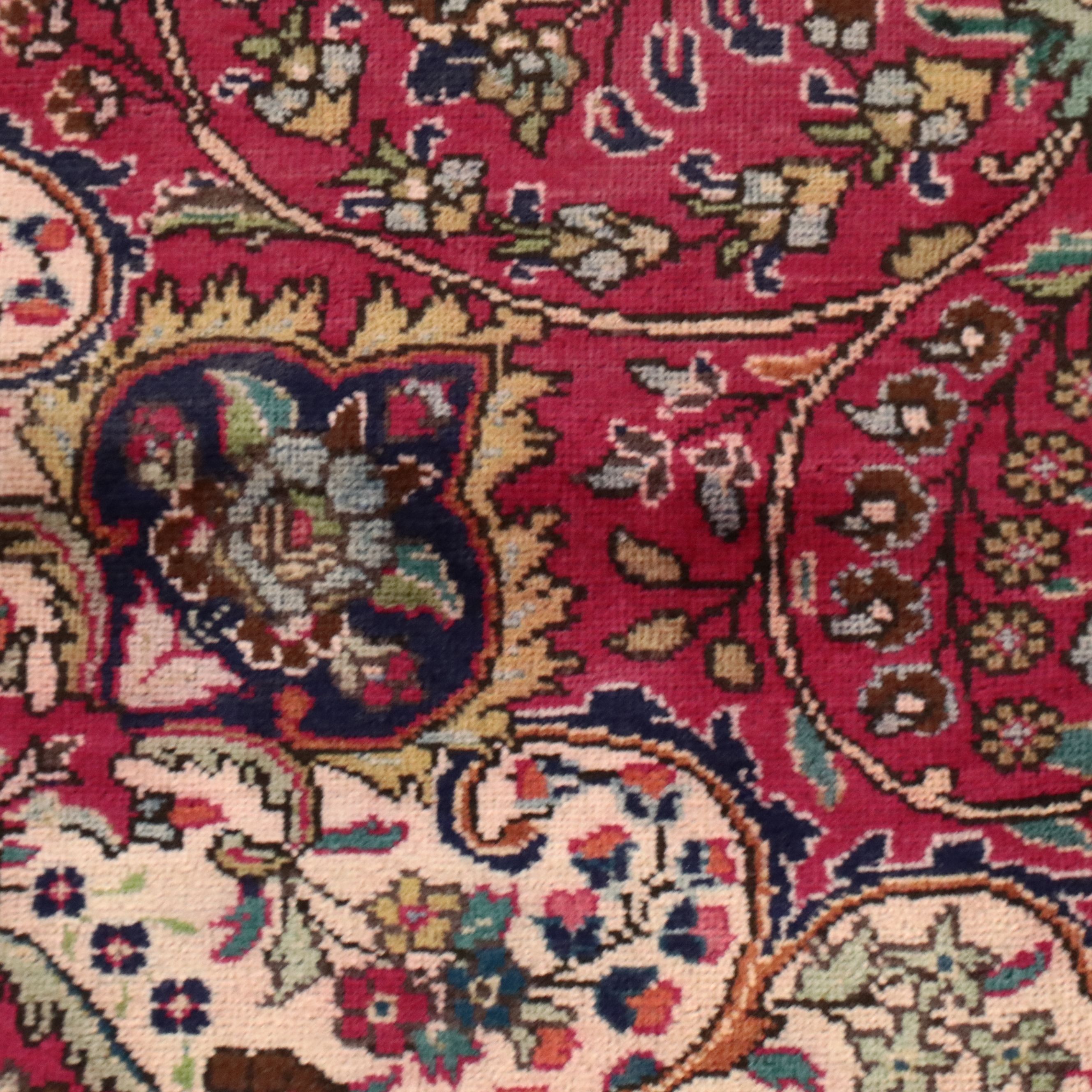 6' x 9'11 Hand-Knotted Persian Tabriz Area Rug