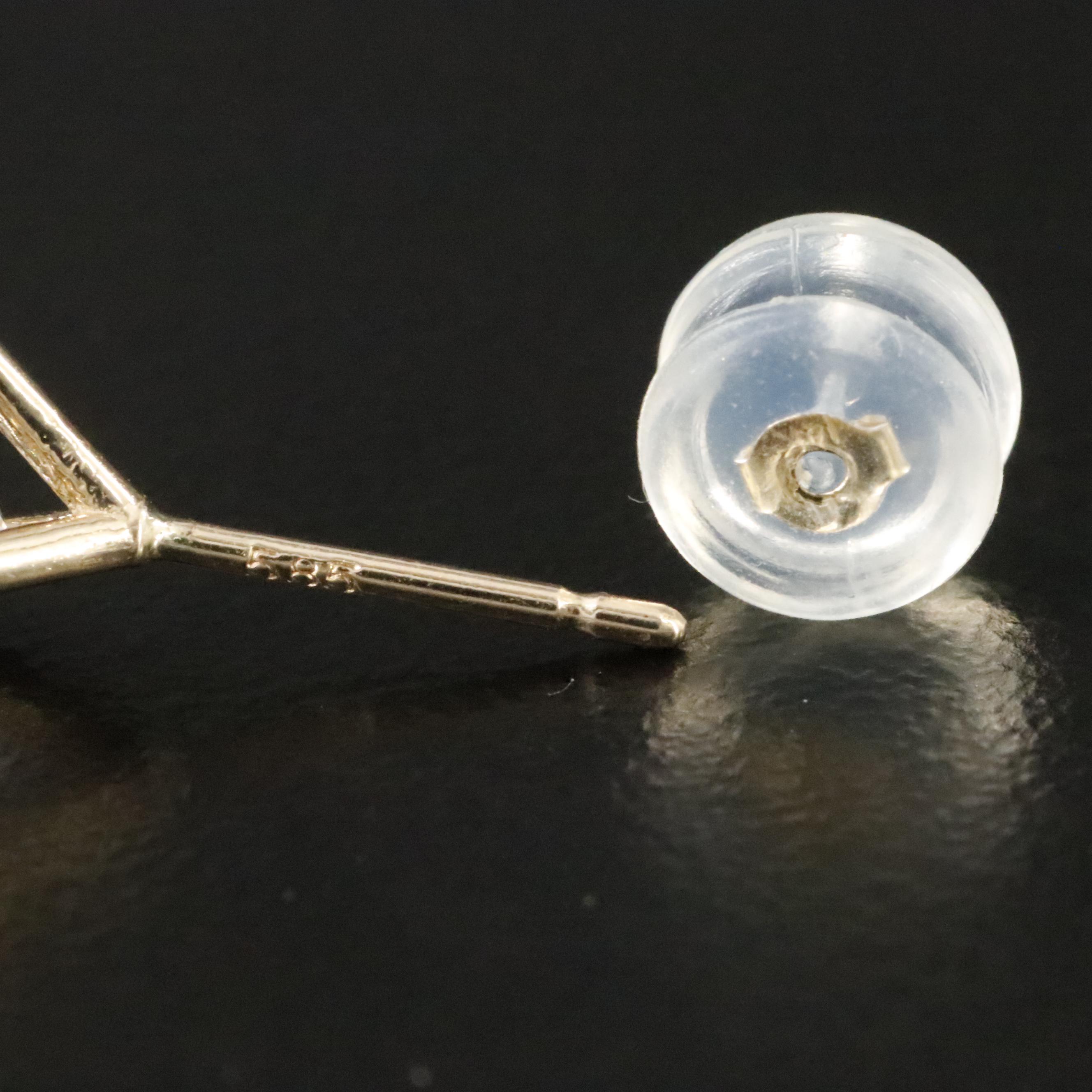 14K 1.95 CTW Lab Grown Diamond Earrings