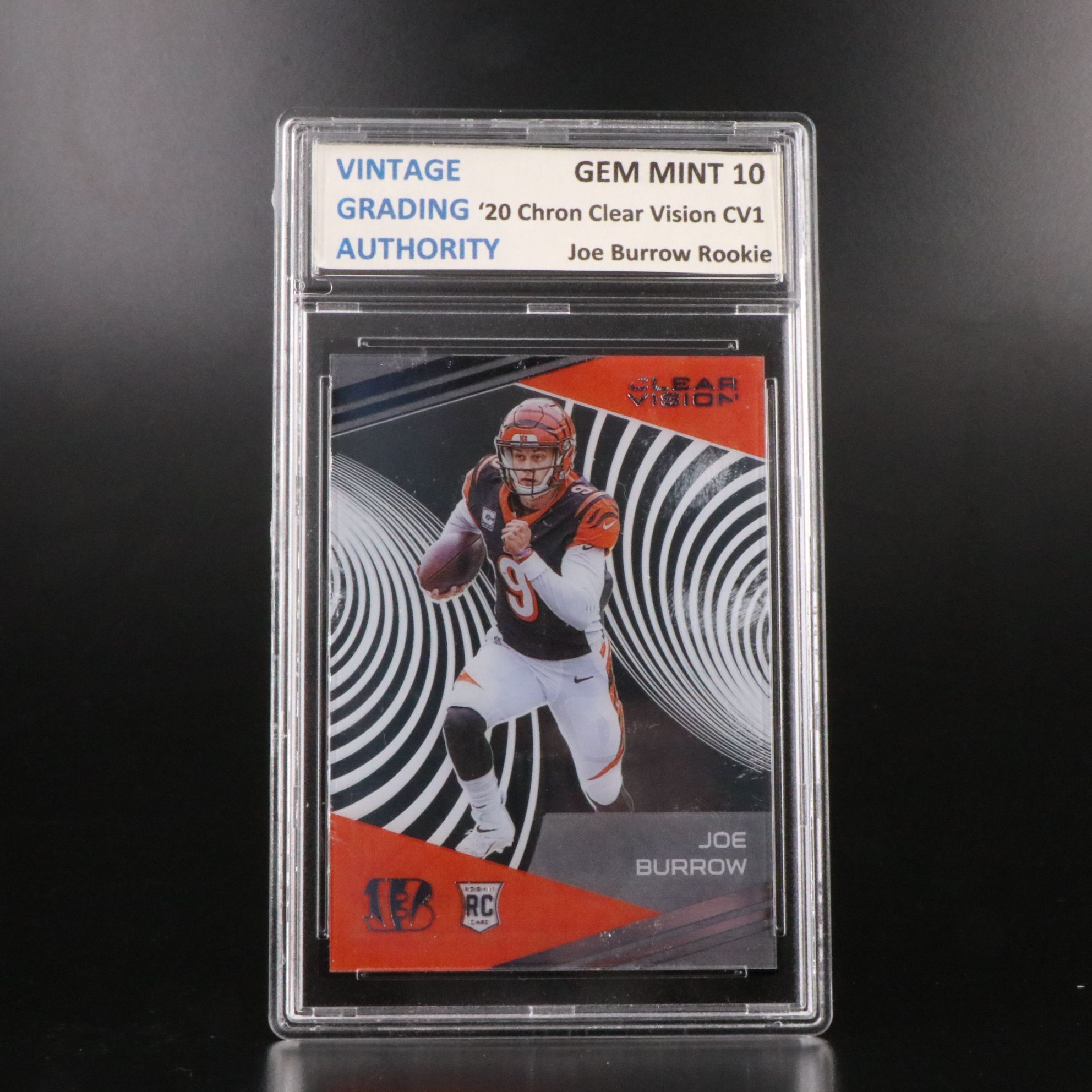 2020 Prizm and Mosaic Joe Burrow Rookie Cards Graded PSA 10 with More