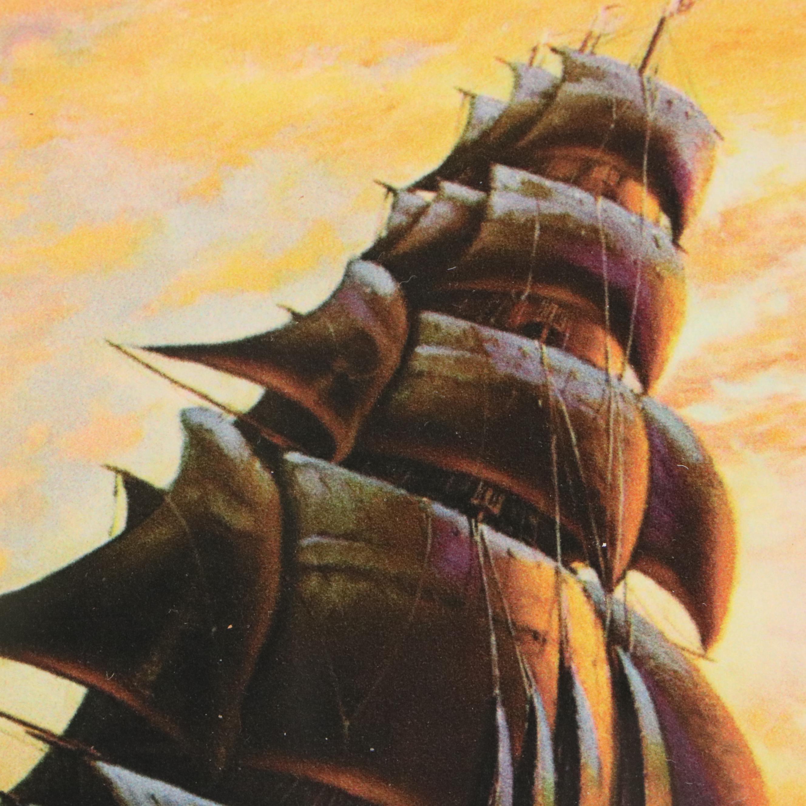 DIgital Print "Crossing the Bar," 21st Century