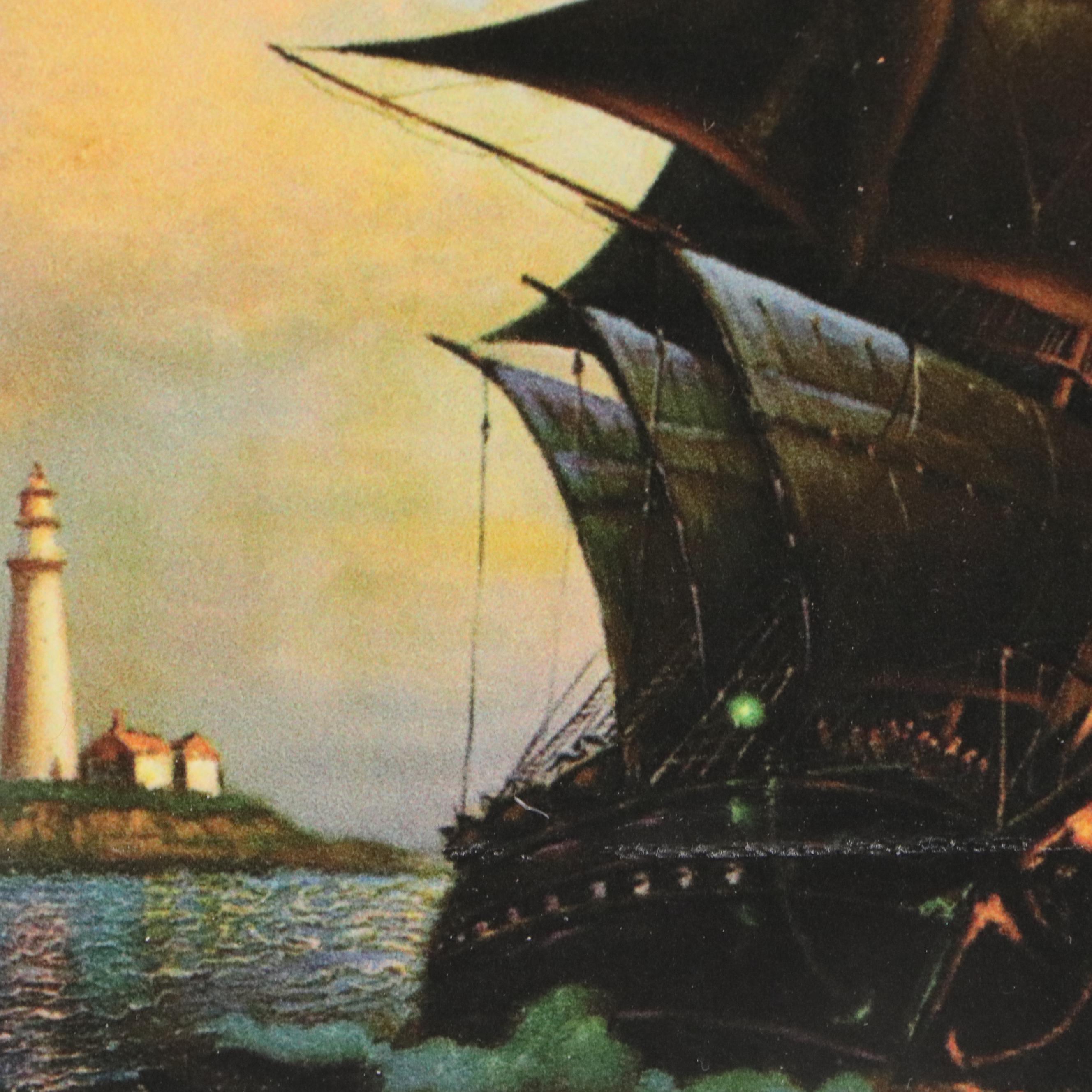 DIgital Print "Crossing the Bar," 21st Century