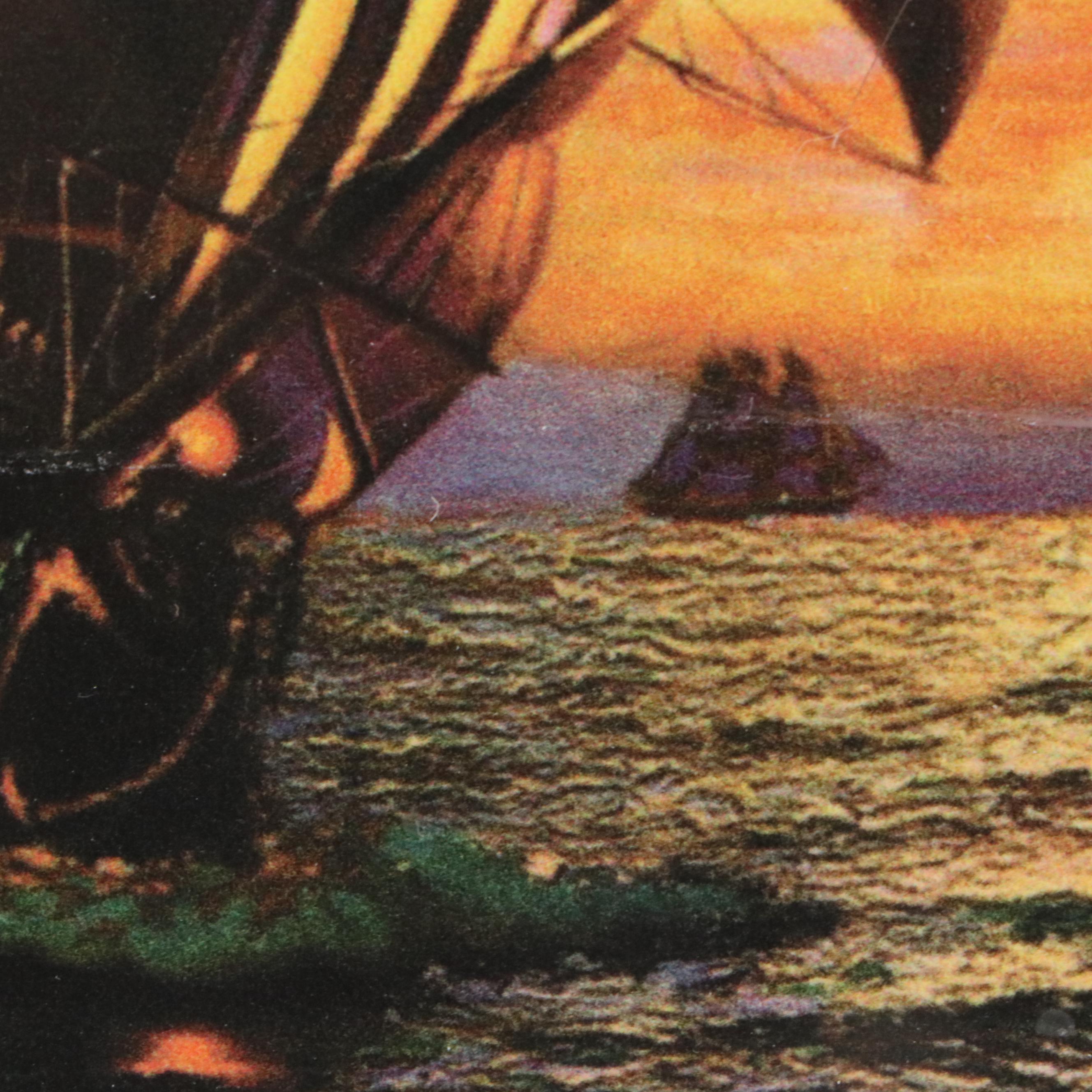 DIgital Print "Crossing the Bar," 21st Century