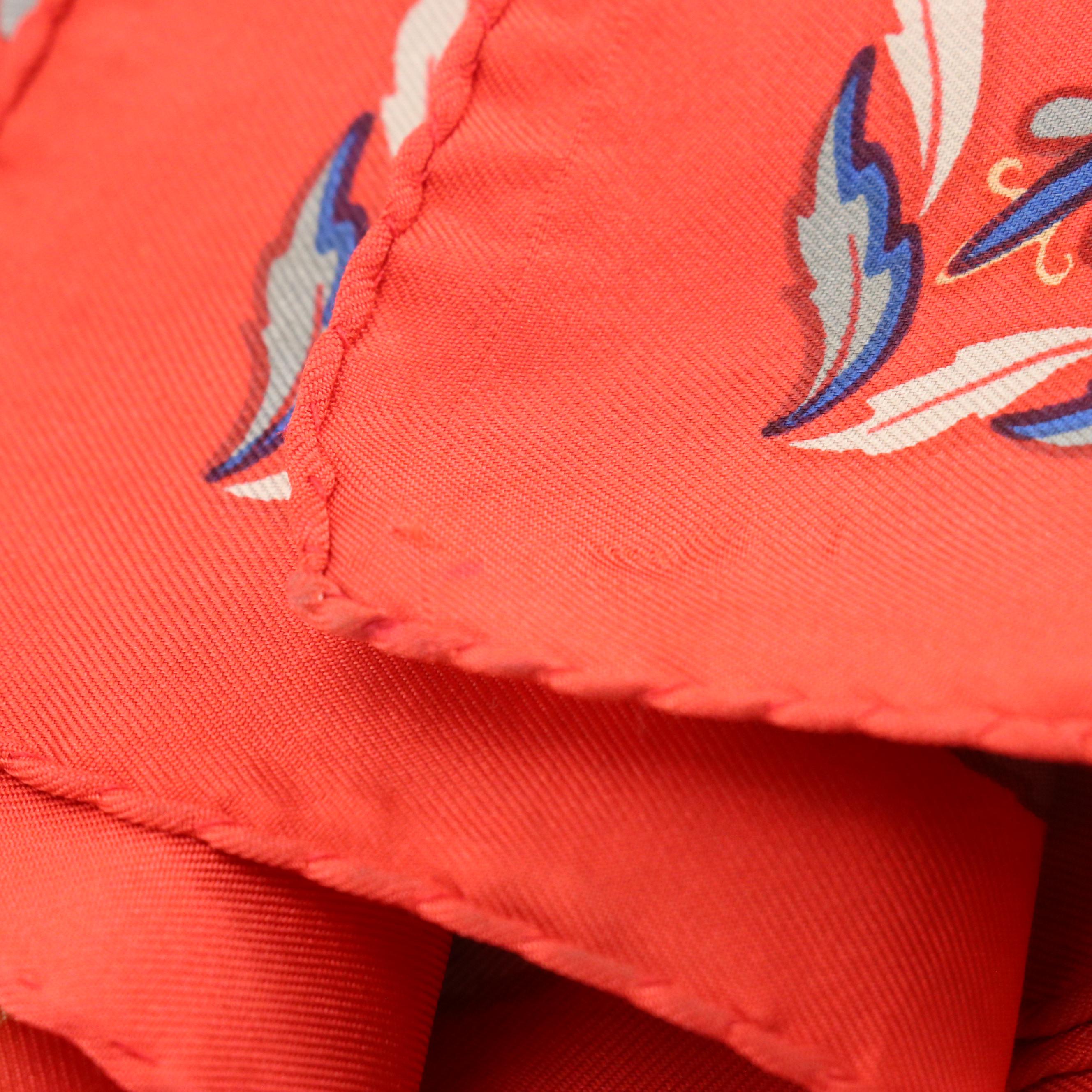 Christian Dior Crystal Gold Tone Clip Earrings and Pin with Silk Twill Scarf