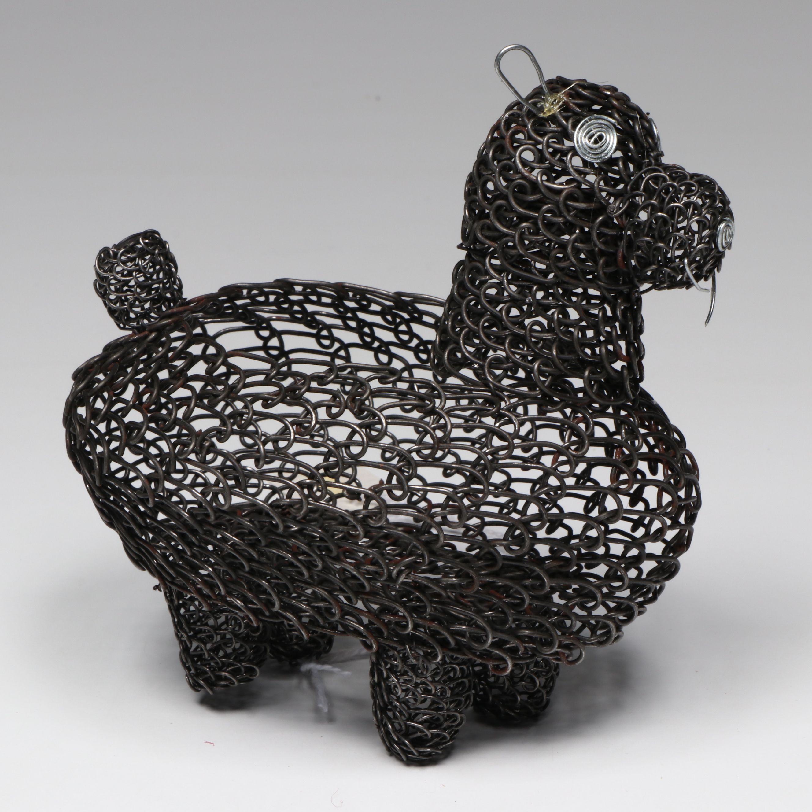 Edward Lewis Tohono O'odham Wire Gila Monster, Dragonfly and Sheep