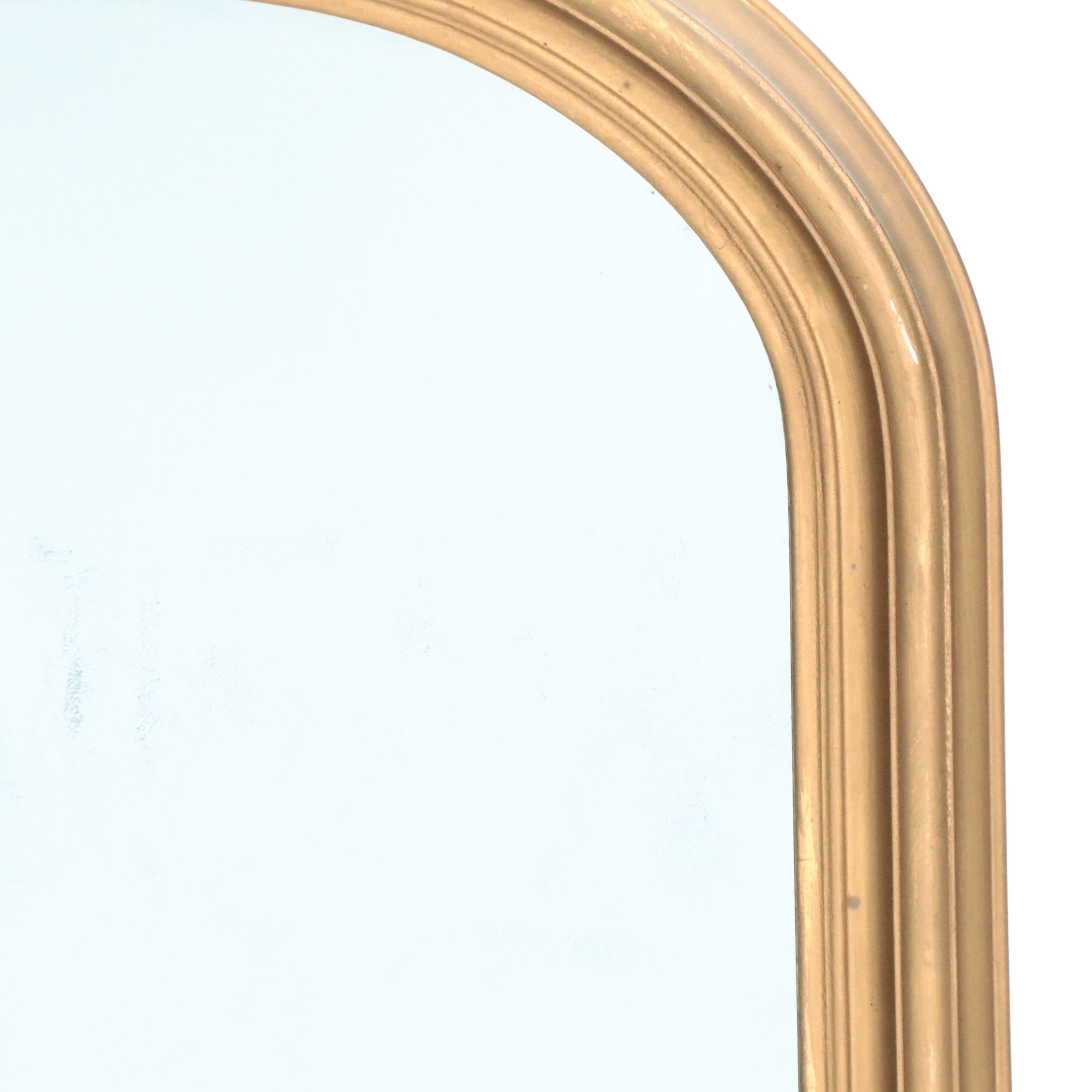 Victorian Style Gold Painted Wall Mirror