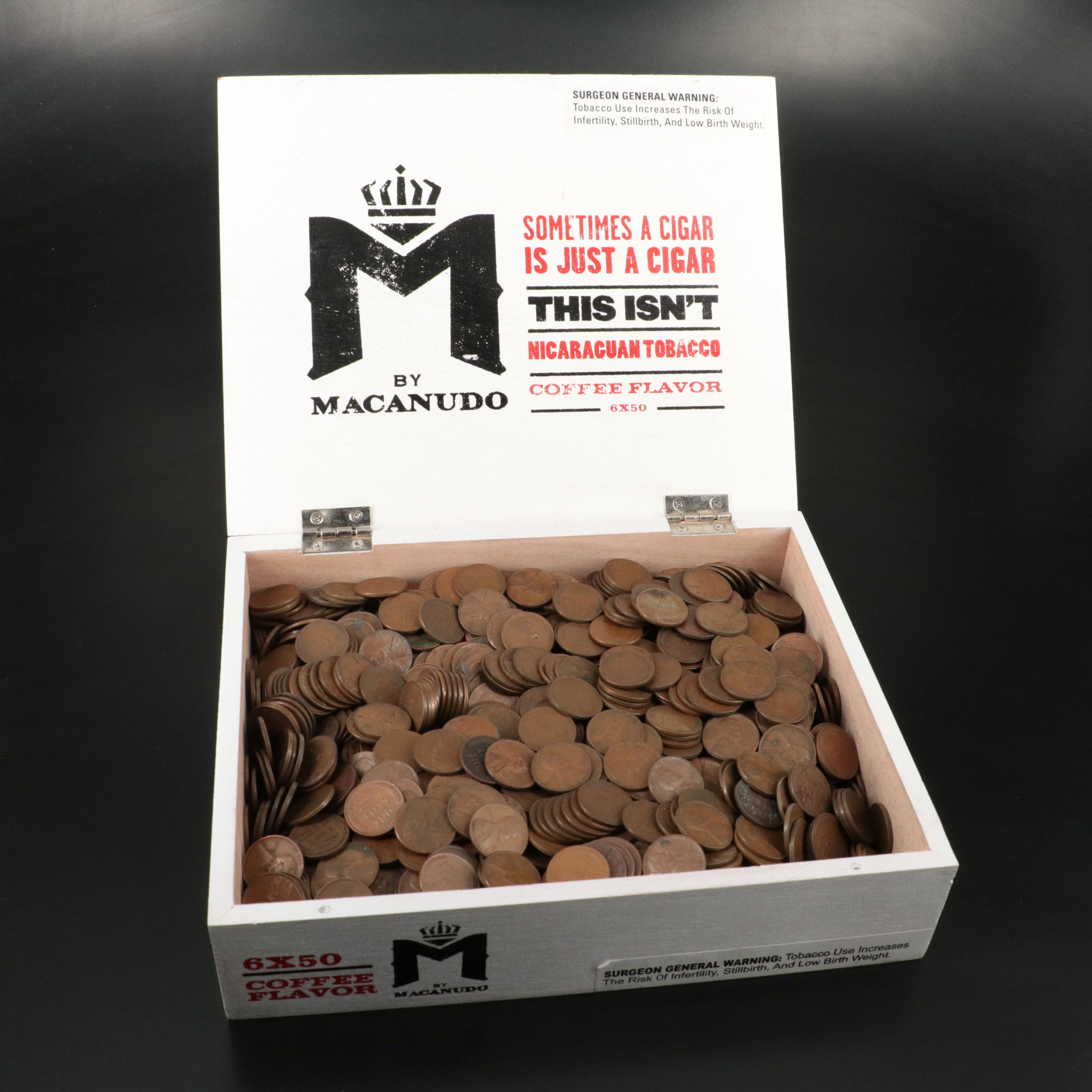 Collection of 1300 Wheat Cents From the 1940's and 1950's