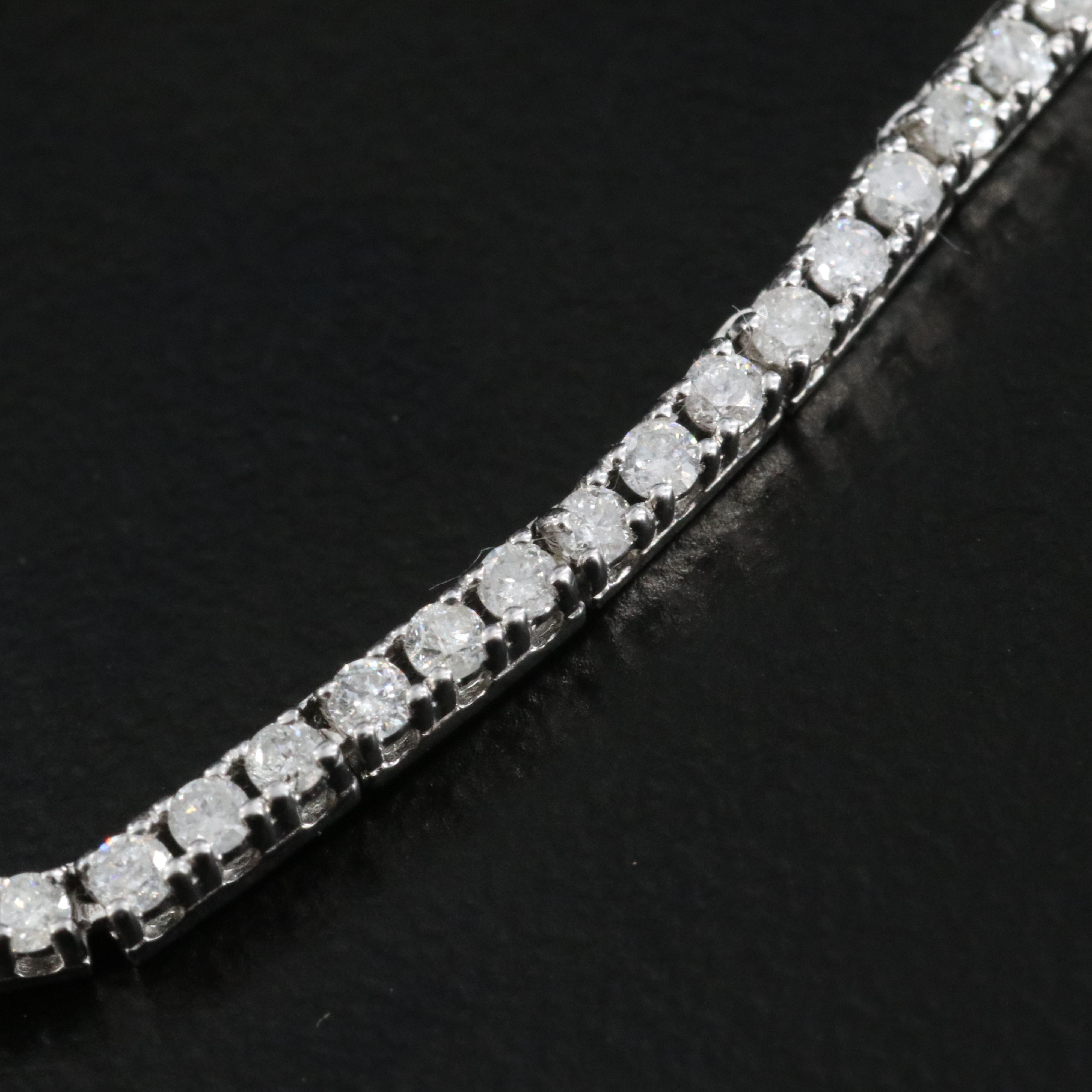 14K 3.00 CTW Diamond Riviera Necklace