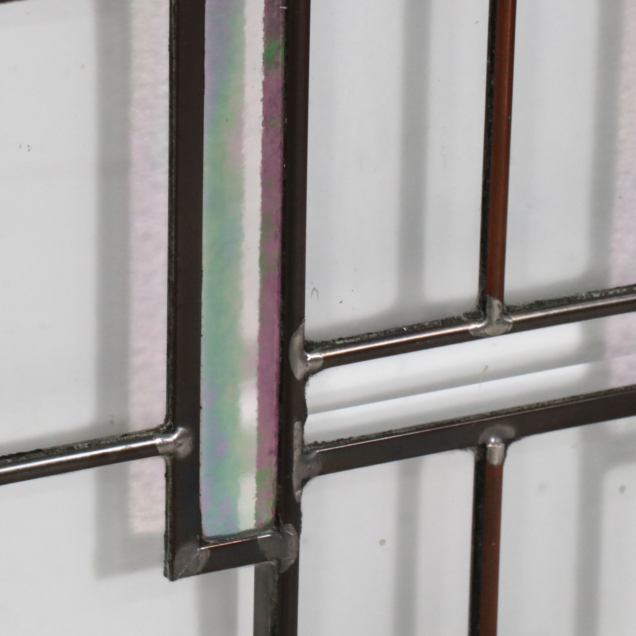 Architectural Art Glass Studio Prairie Style Stained Glass Panel