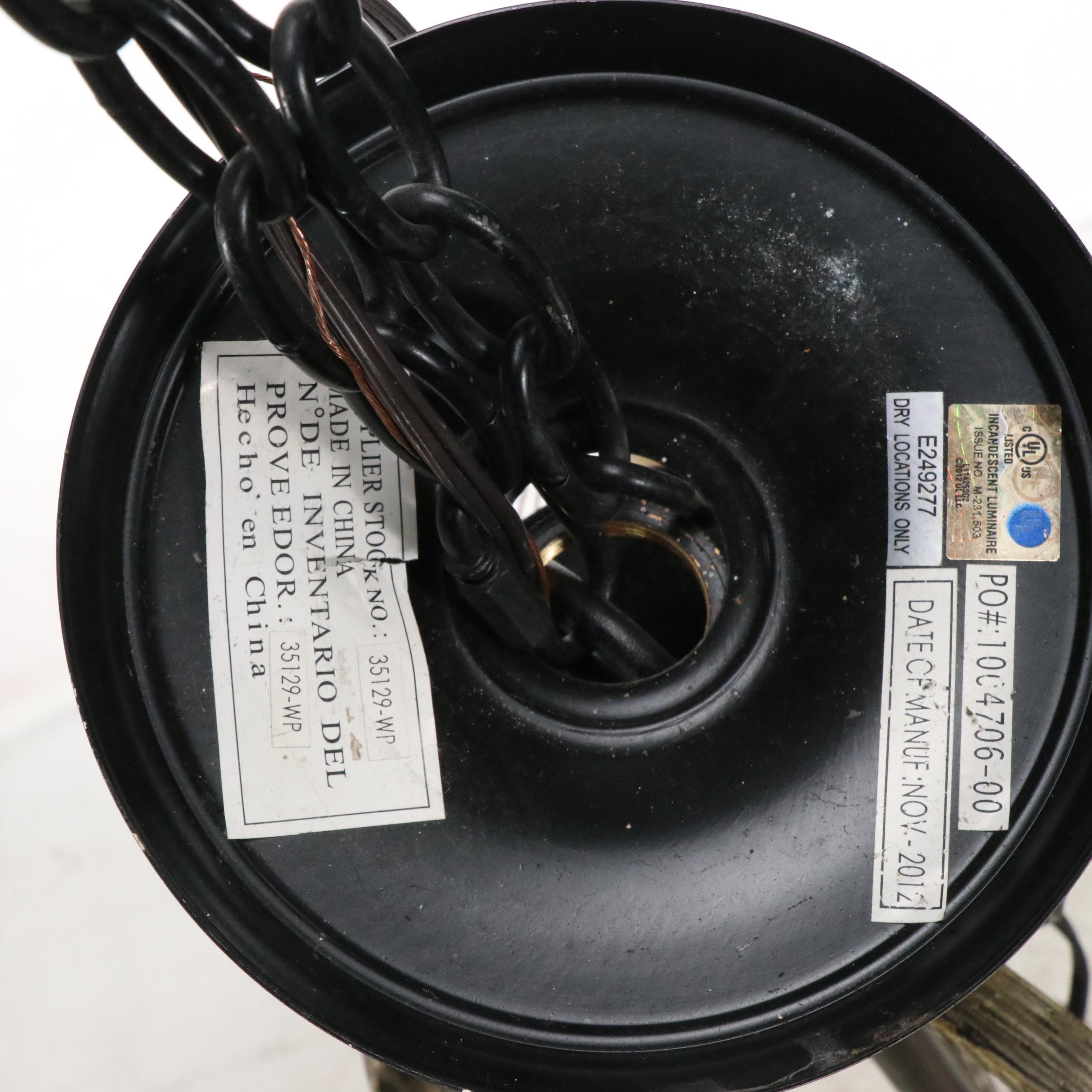 Craftmade Winton Weathered Oak Farmhouse Style Chandelier