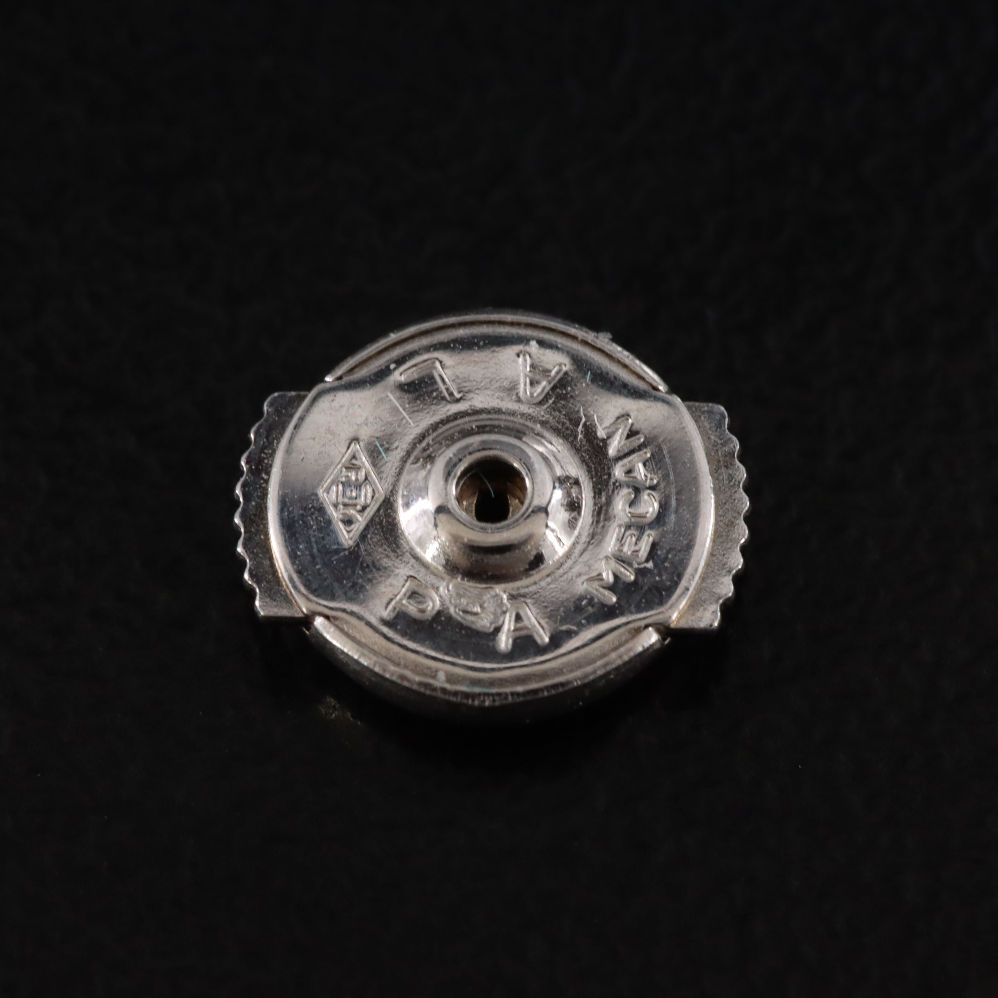 French 18K Pearl and 1.50 CTW Diamond Earrings