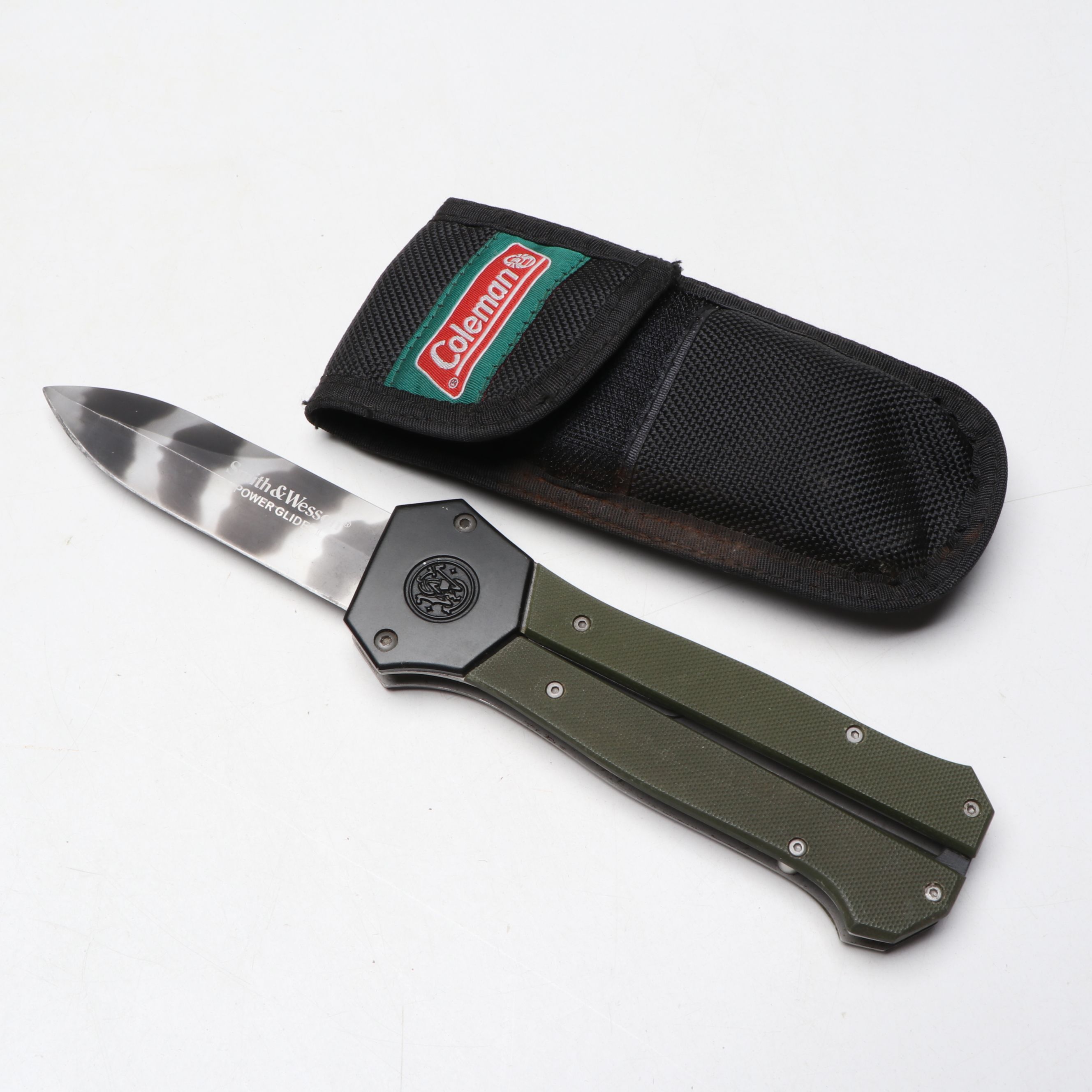 Smith & Wesson "Powerglide II" Folding Knife with Frost Cutlery and More Knives