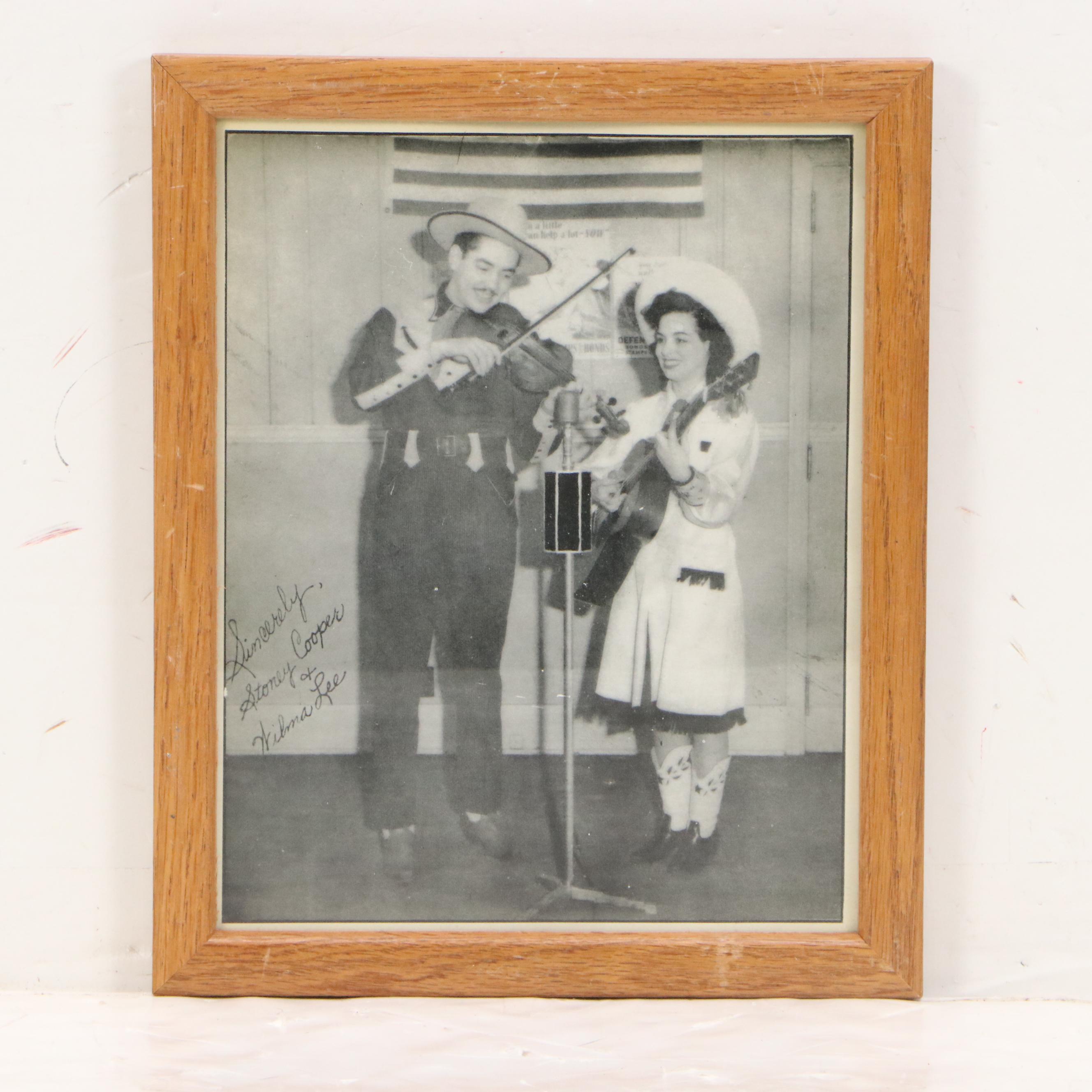 Photograph and Photomechanical Prints of Country Singers, 20th Century