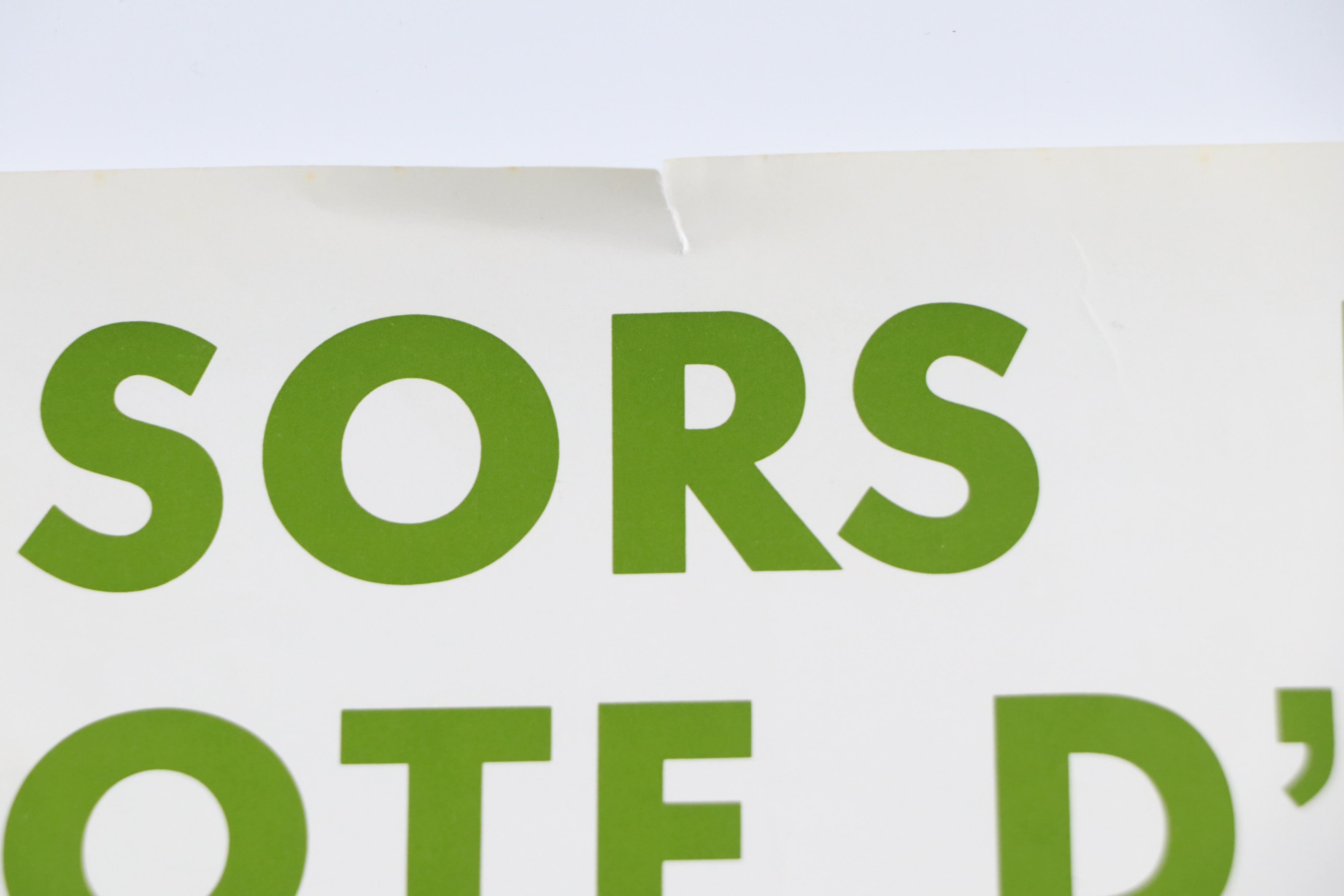 Parisian Gallery Exhibition Posters, 1988