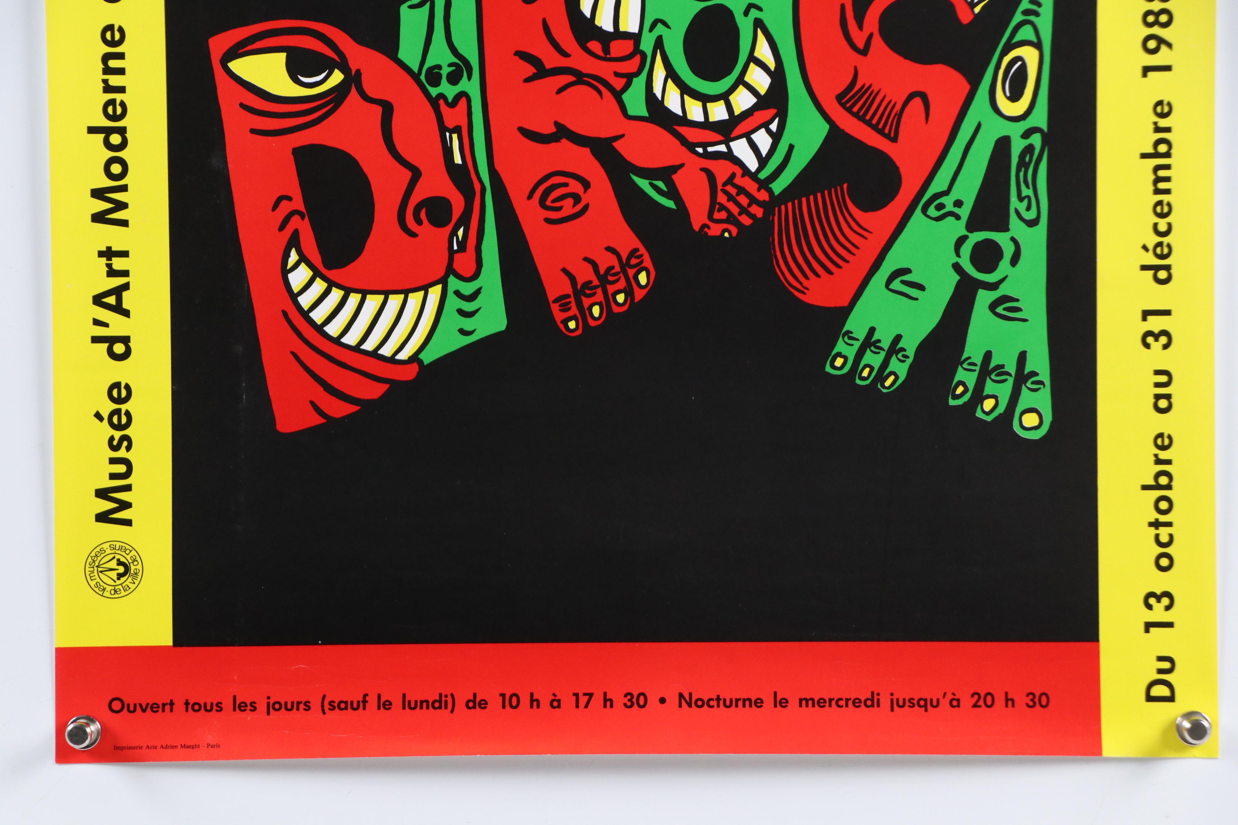 Parisian Gallery Exhibition Posters, 1988