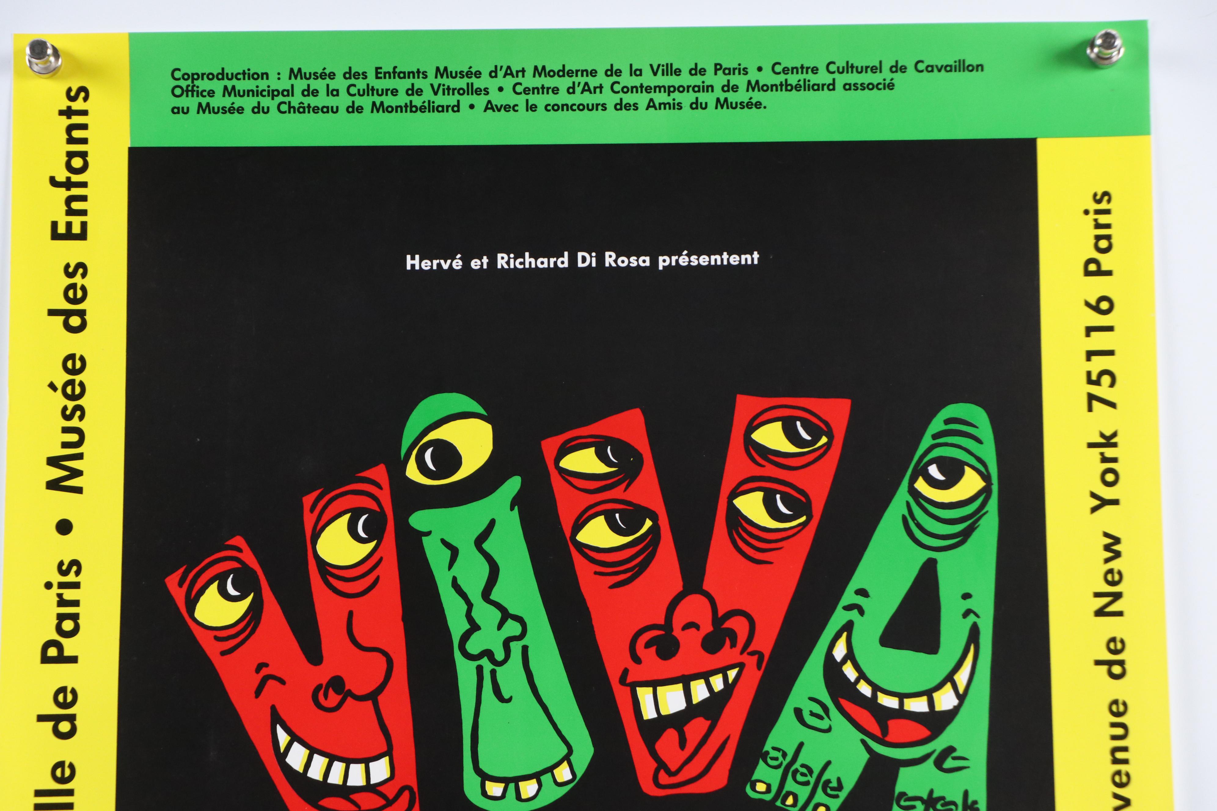 Parisian Gallery Exhibition Posters, 1988