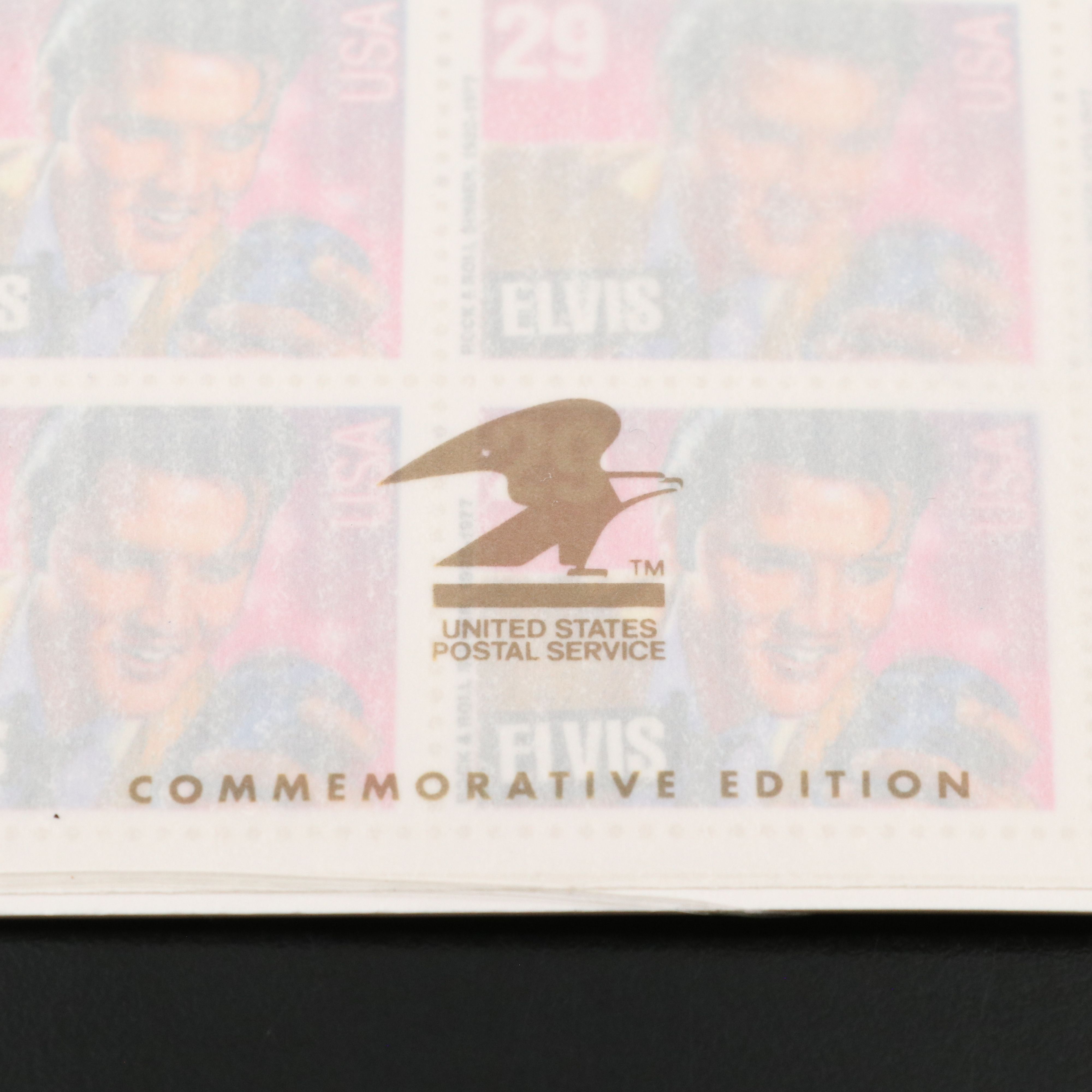 Two Mint Condition 29-Cent Elvis Postage Stamp Sheets, 1993