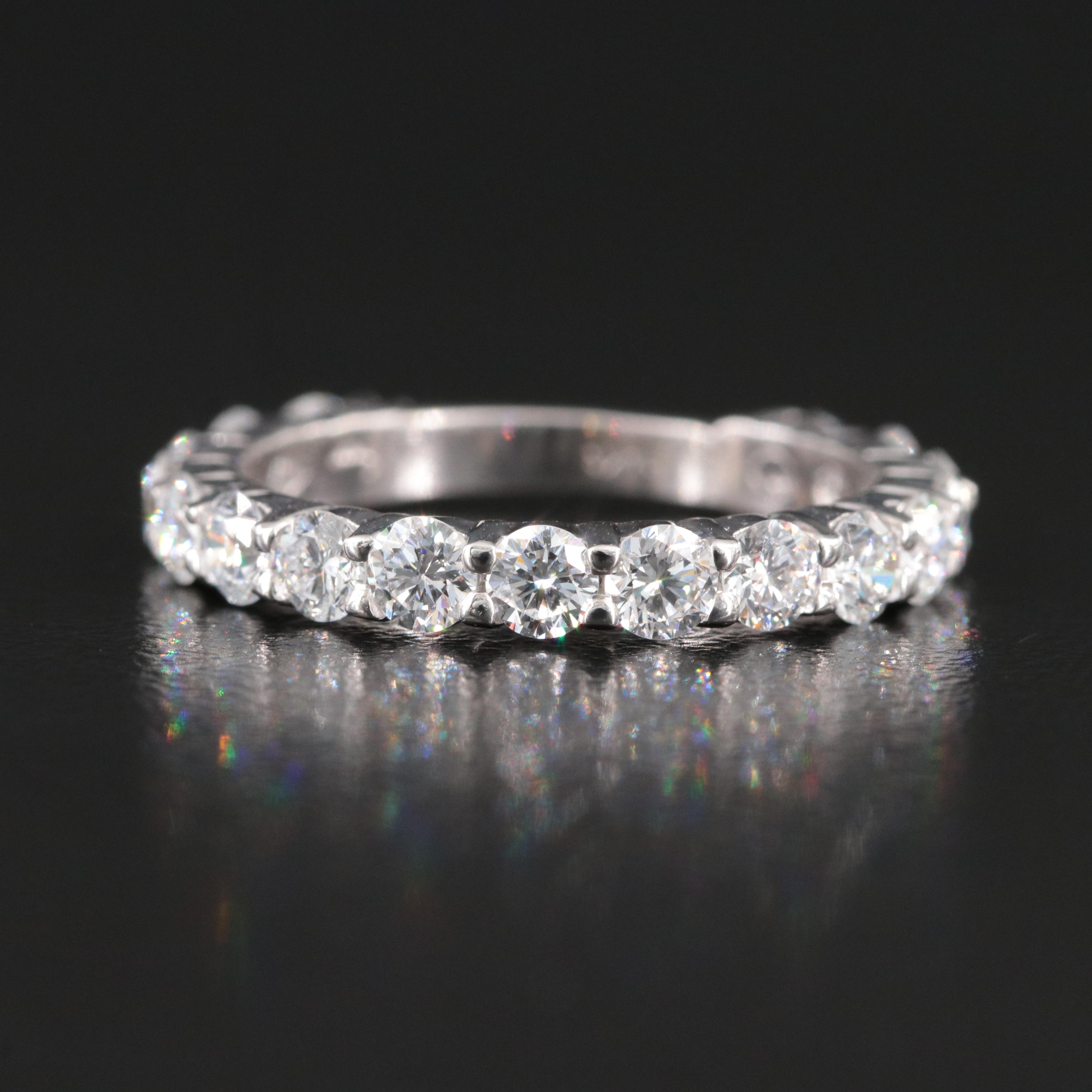 14K 1.69 CTW Lab Grown Diamond Band