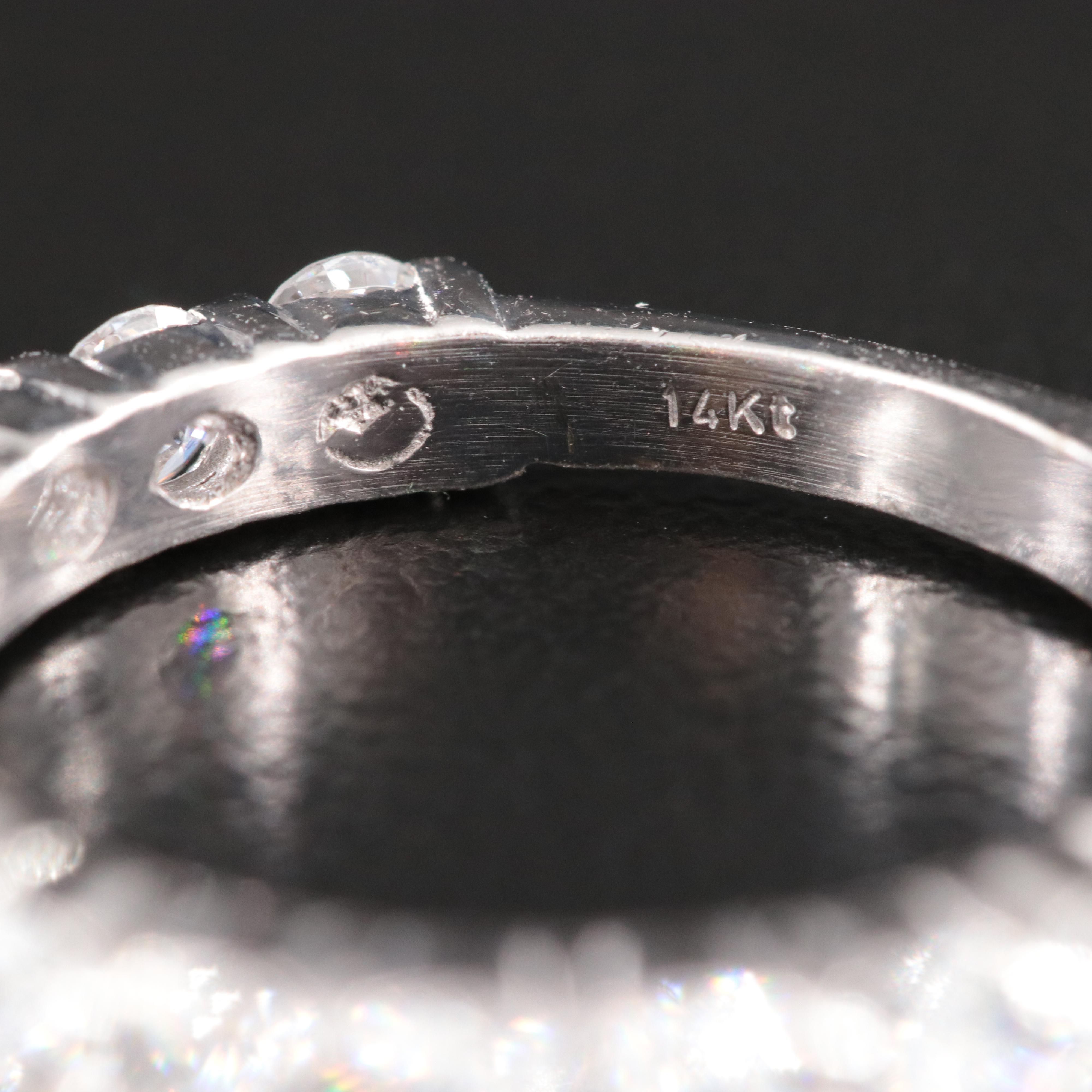 14K 1.69 CTW Lab Grown Diamond Band