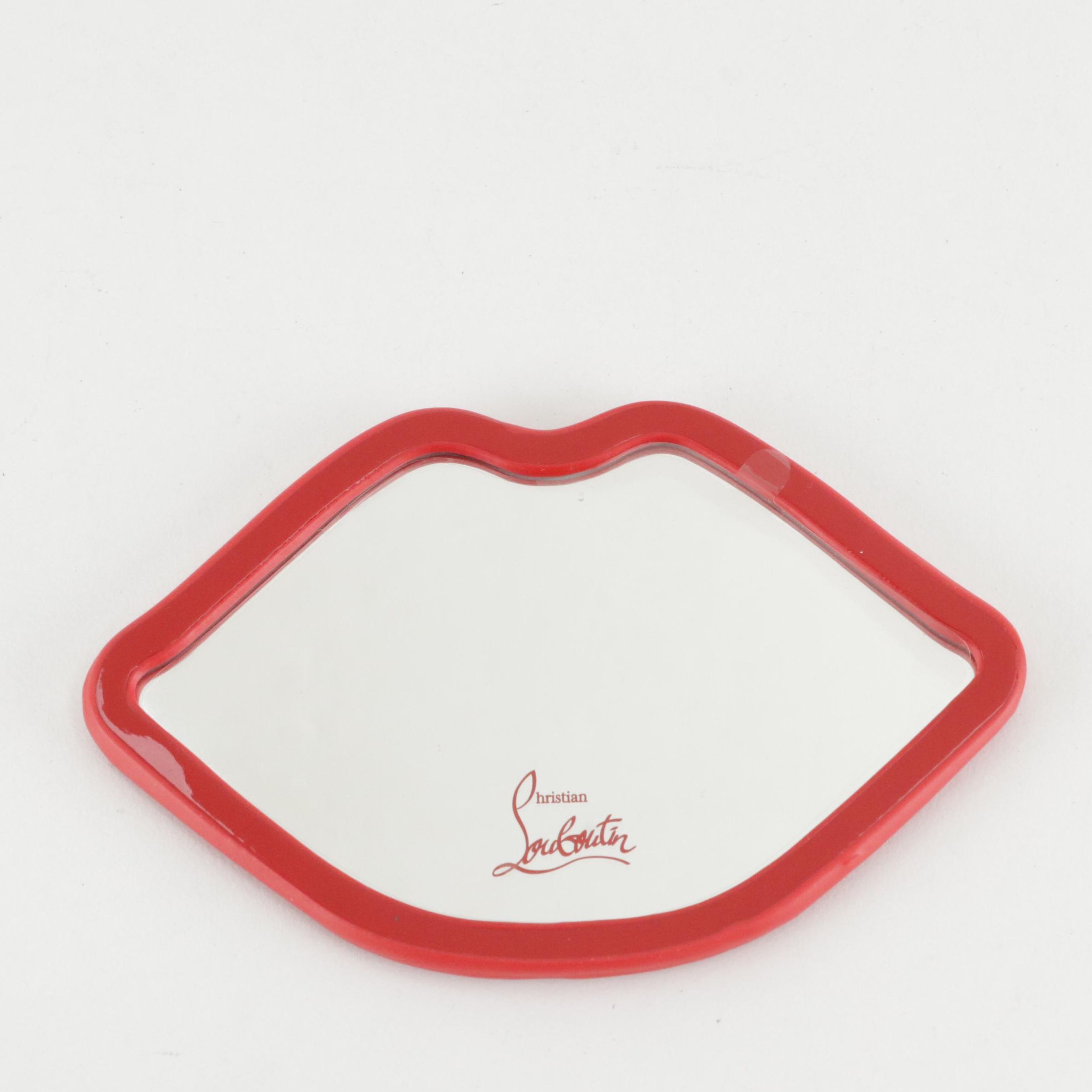 Christian Louboutin Beauty Red Lip Shape Compact Mirror