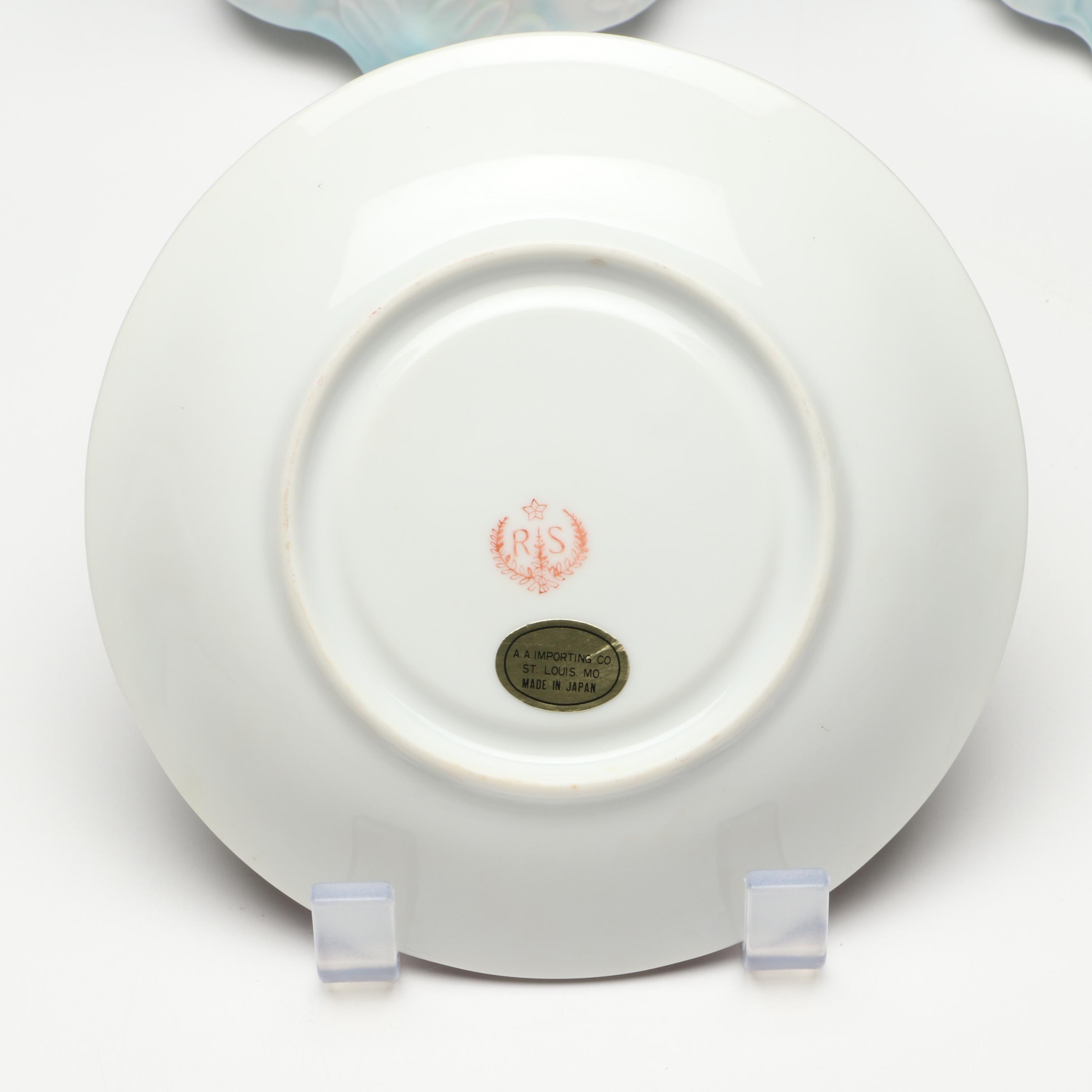 After Reinhold Schlegelmilch Floral Porcelain Teaware