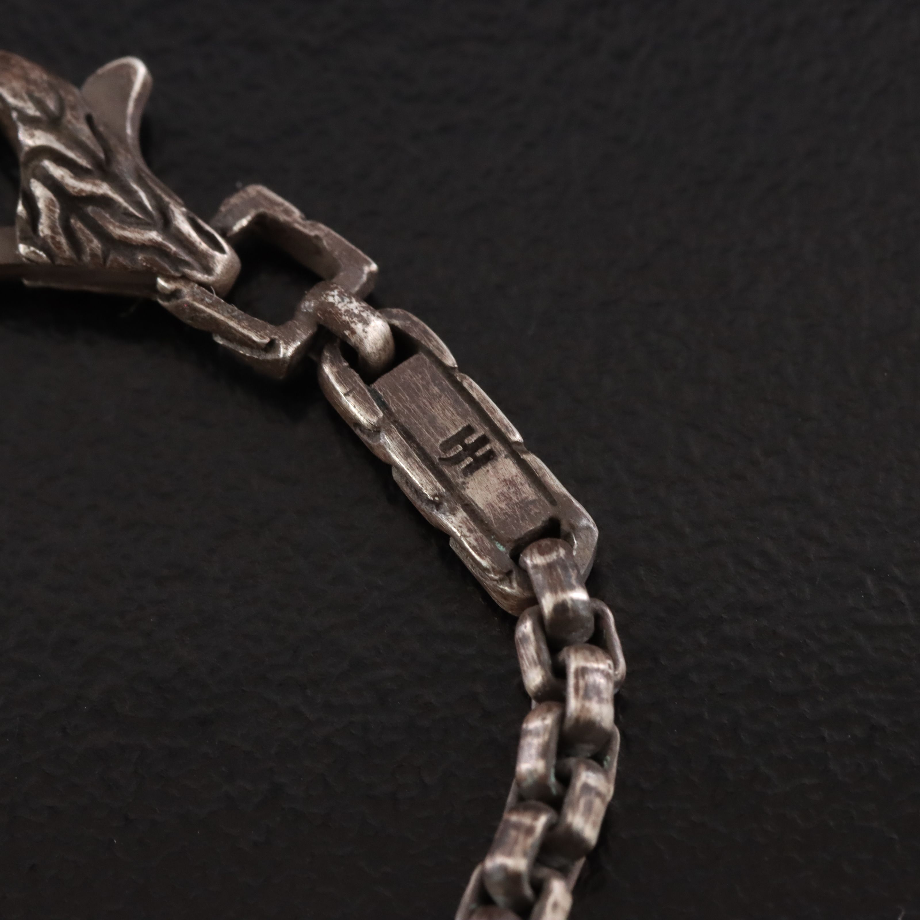 John Hardy Tiga Sterling and 18K Tiga Y Necklace