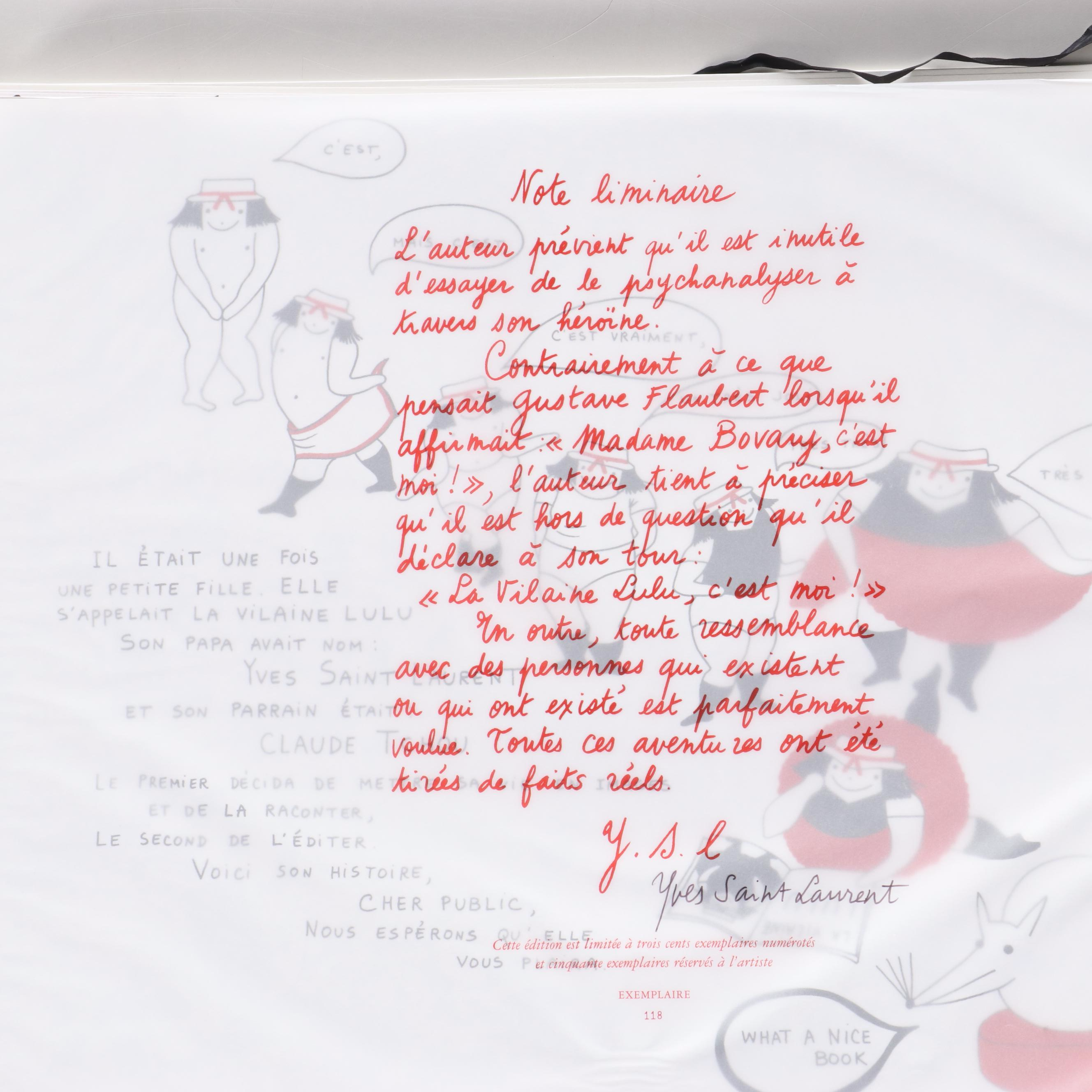 Yves Saint Laurent Digital Halftone Prints "La Vilaine Lulu, 2002