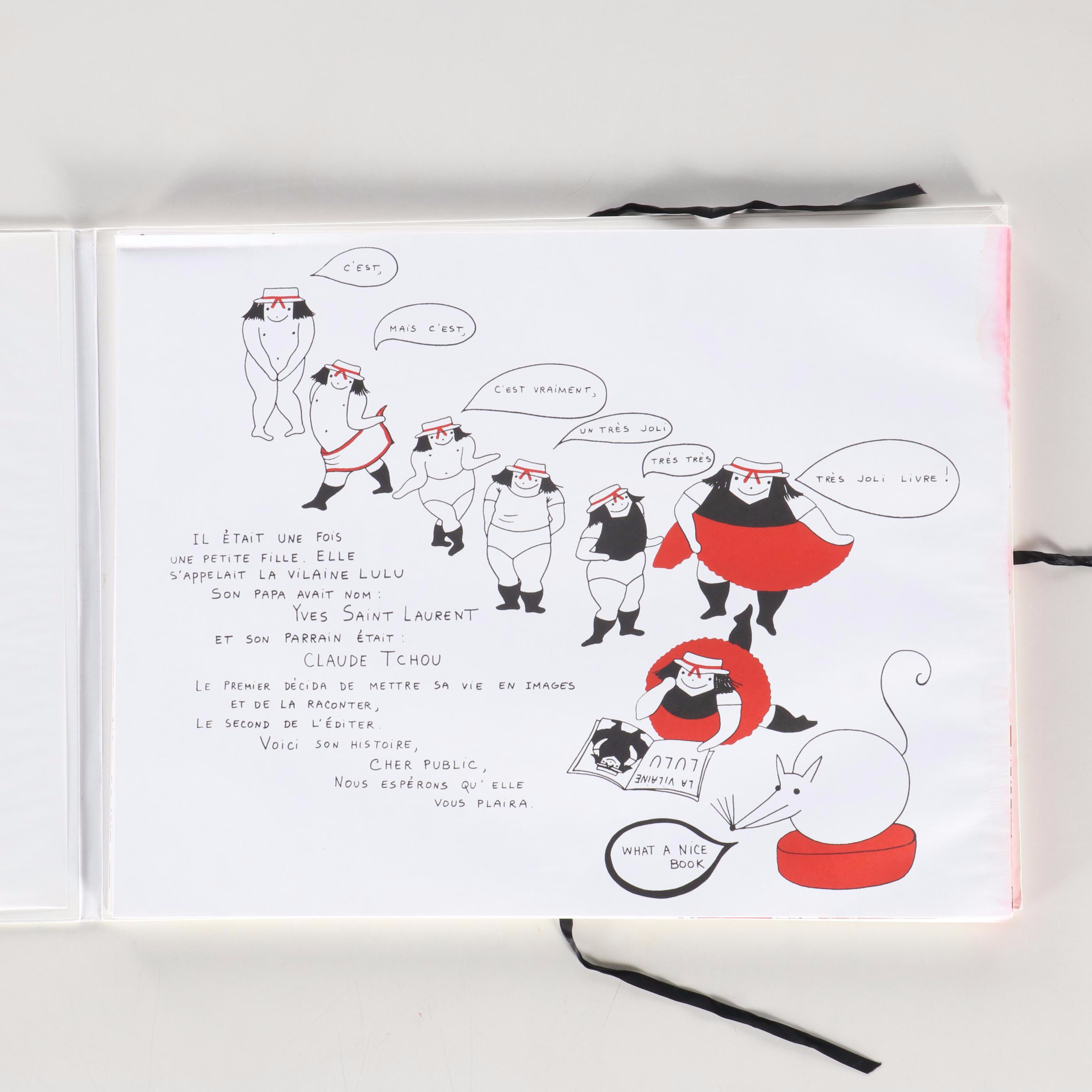 Yves Saint Laurent Digital Halftone Prints "La Vilaine Lulu, 2002