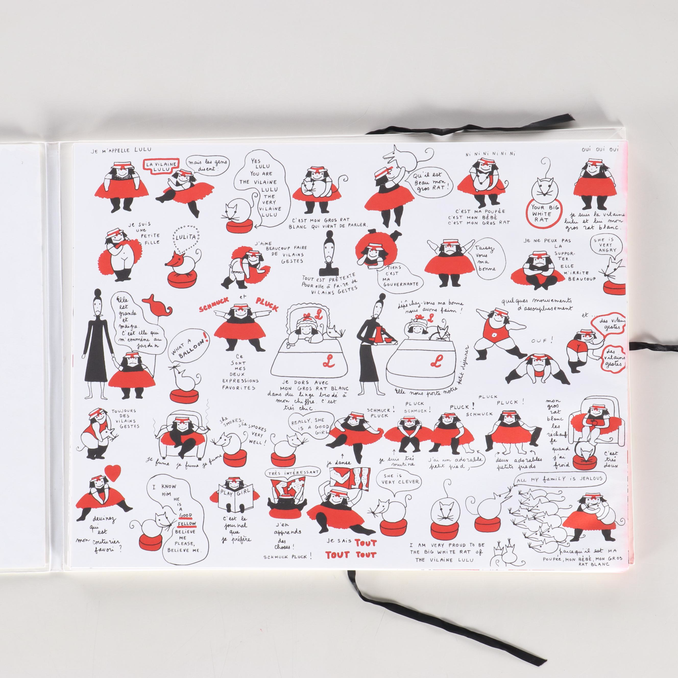 Yves Saint Laurent Digital Halftone Prints "La Vilaine Lulu, 2002