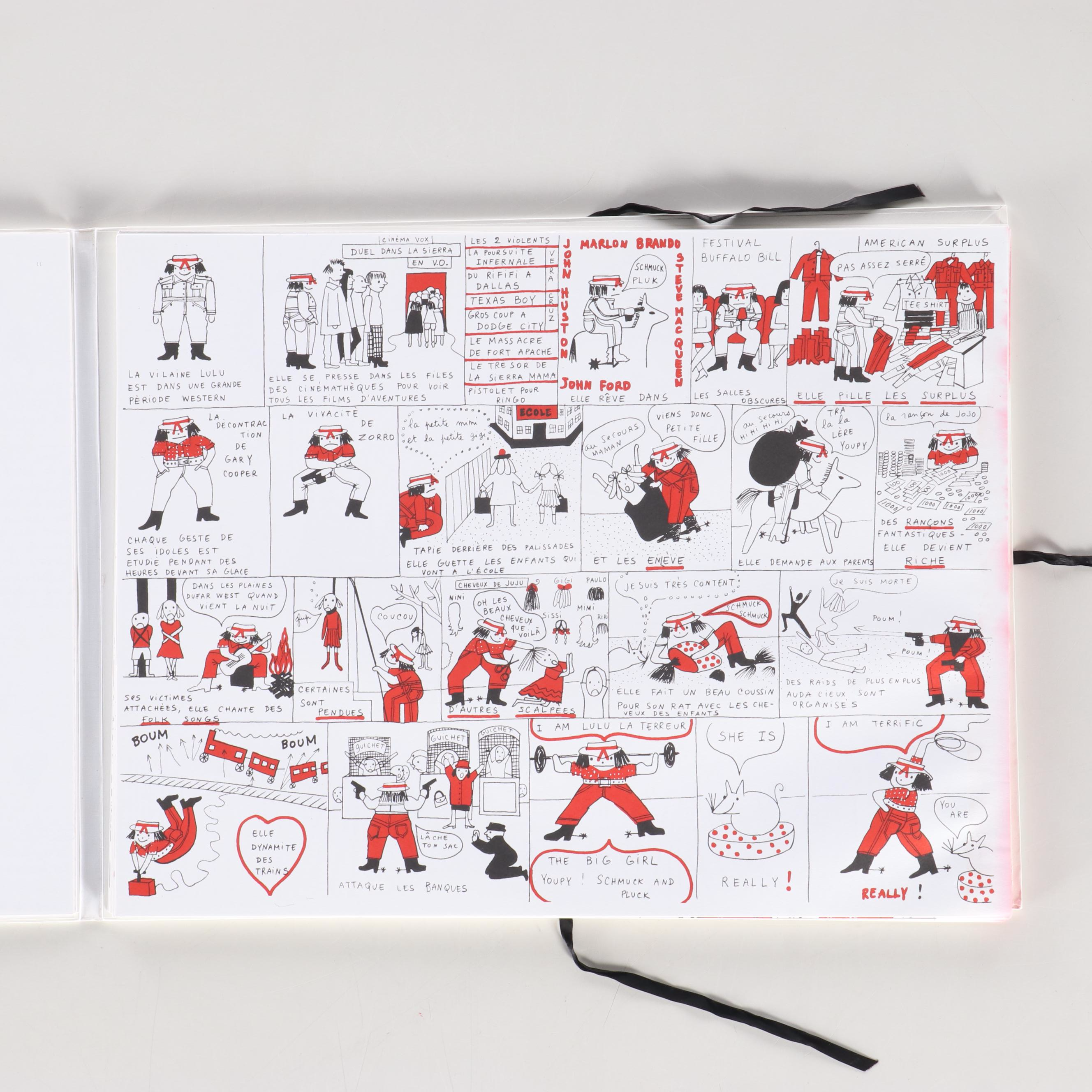 Yves Saint Laurent Digital Halftone Prints "La Vilaine Lulu, 2002