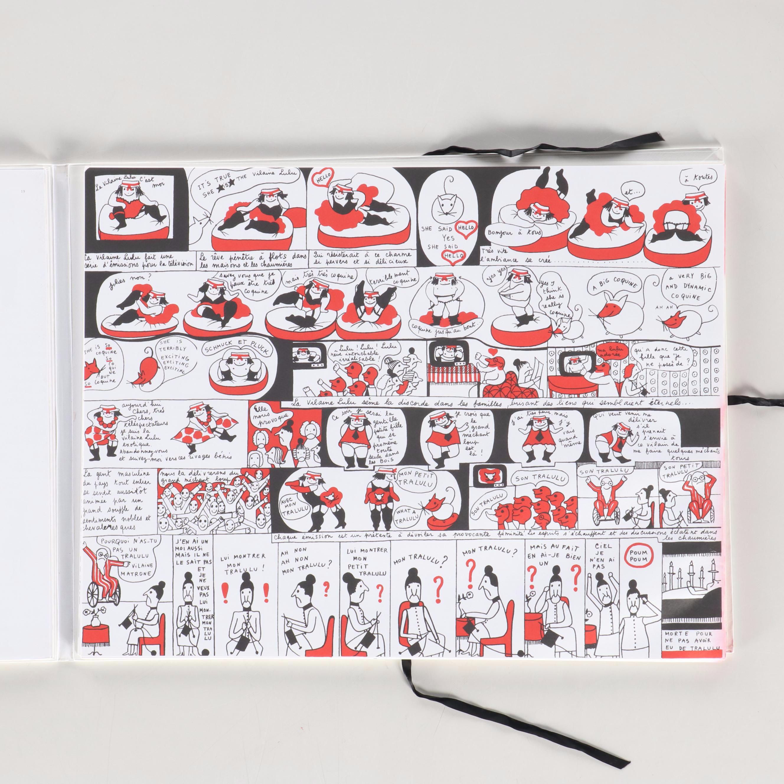 Yves Saint Laurent Digital Halftone Prints "La Vilaine Lulu, 2002