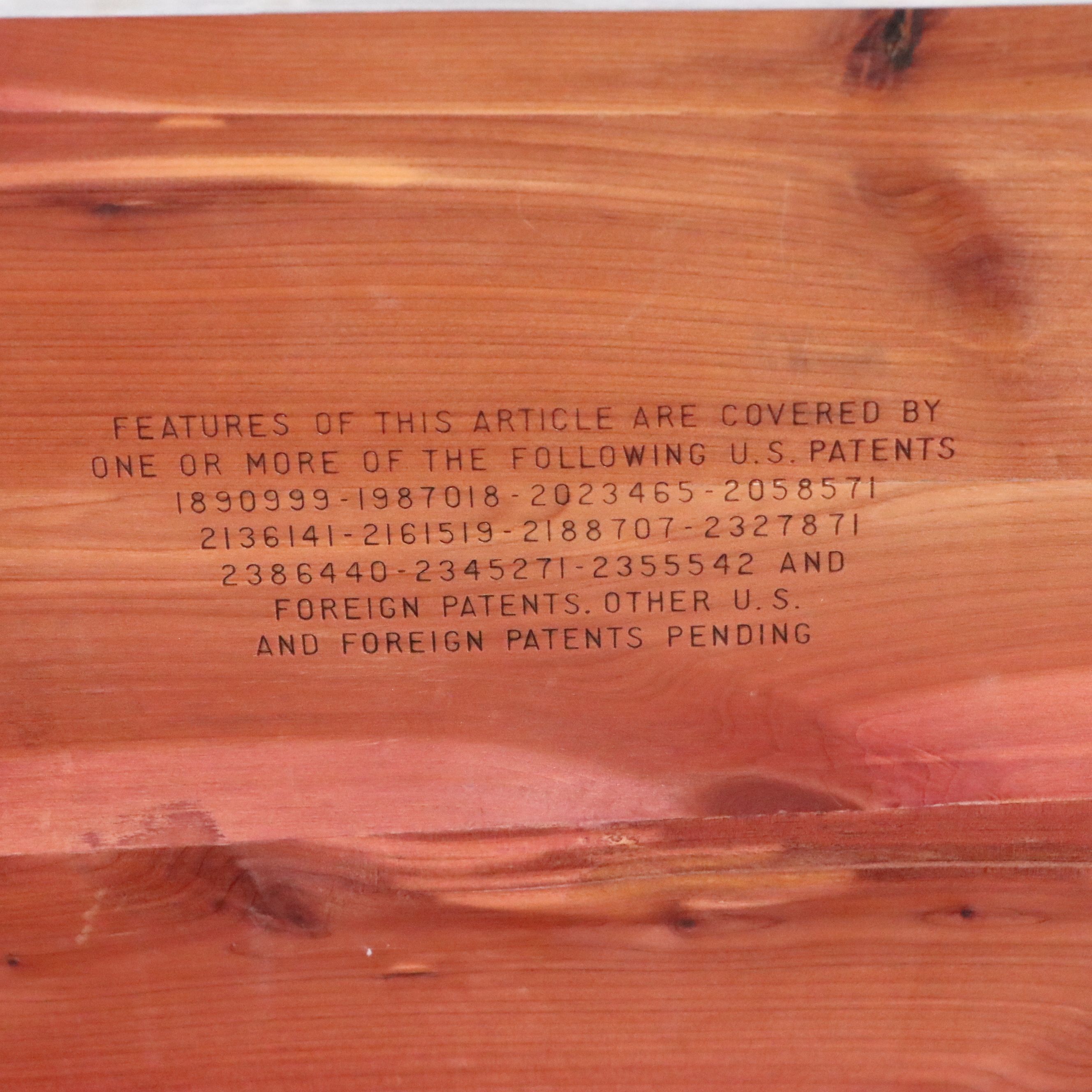 Lane MCM Walnut Blanket Chest with Cedar Interior, 1961