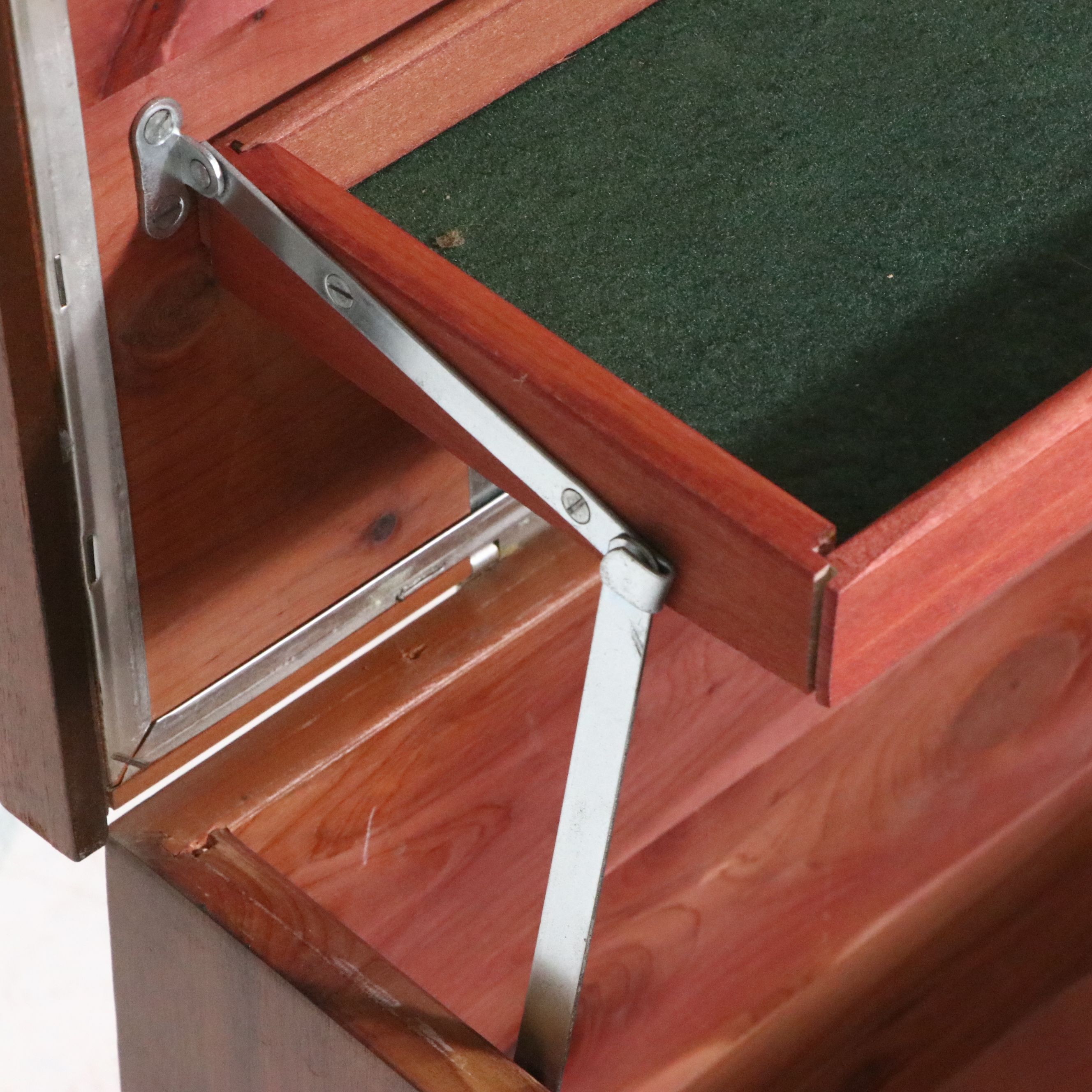 Lane MCM Walnut Blanket Chest with Cedar Interior, 1961