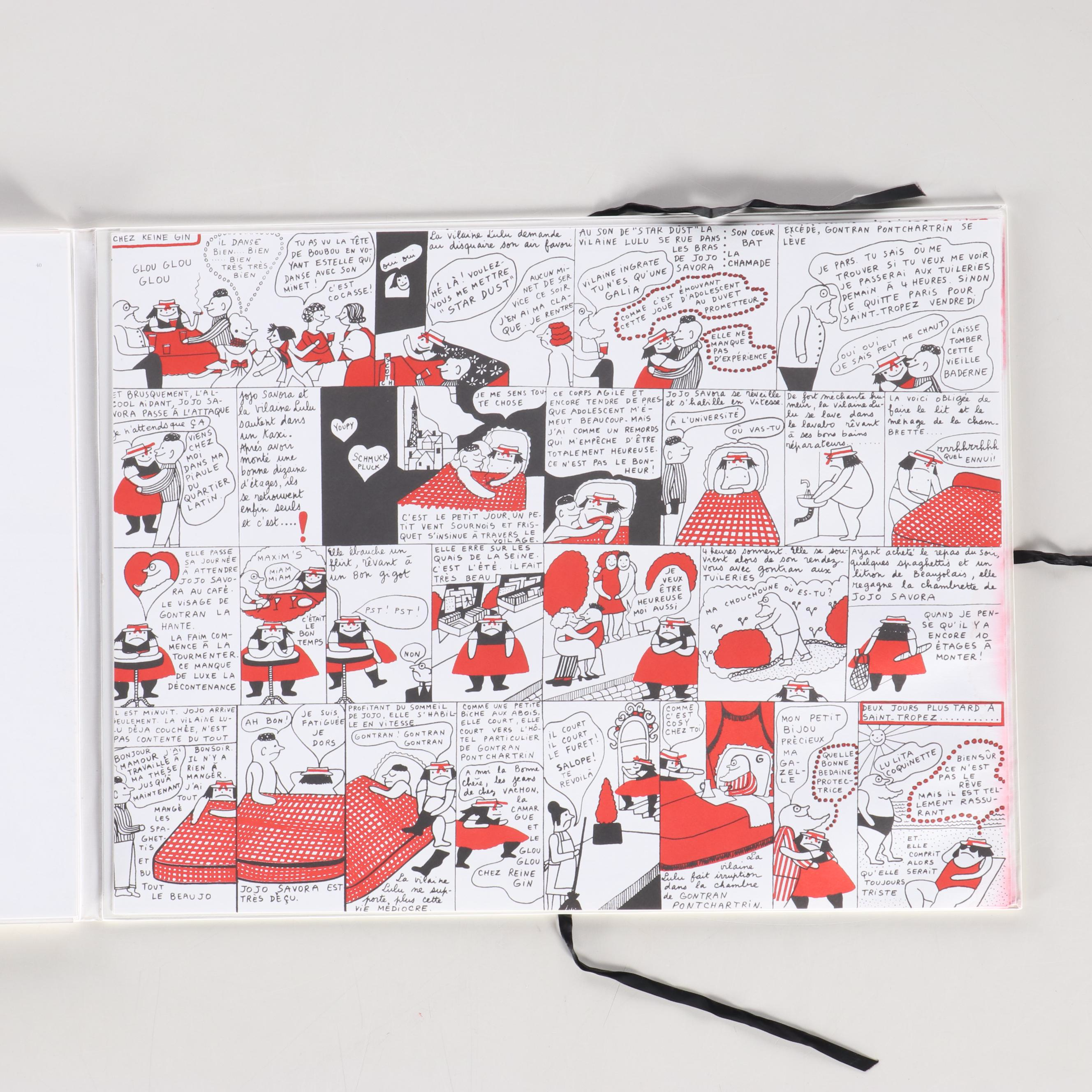 Yves Saint Laurent Digital Halftone Prints "La Vilaine Lulu, 2002