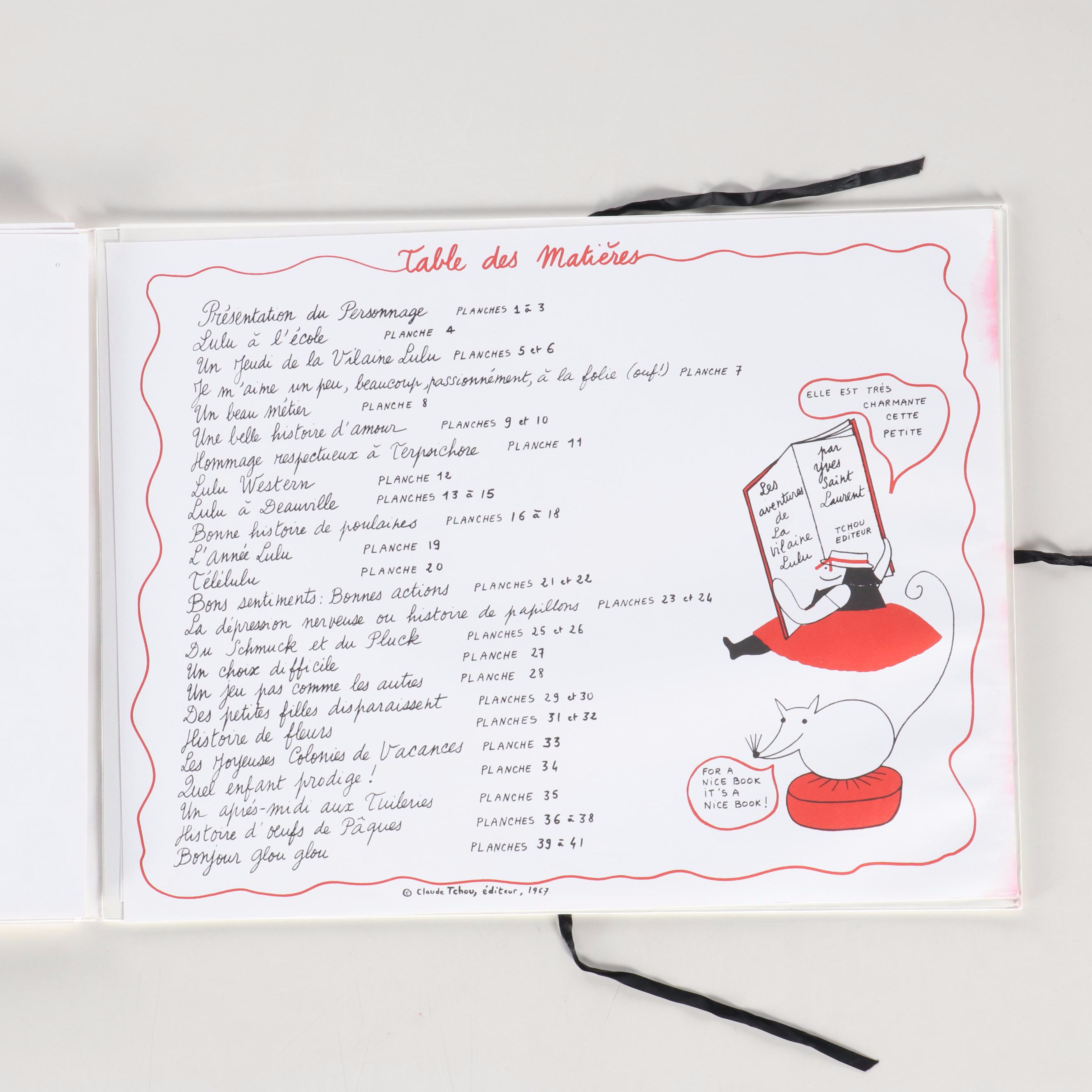 Yves Saint Laurent Digital Halftone Prints "La Vilaine Lulu, 2002