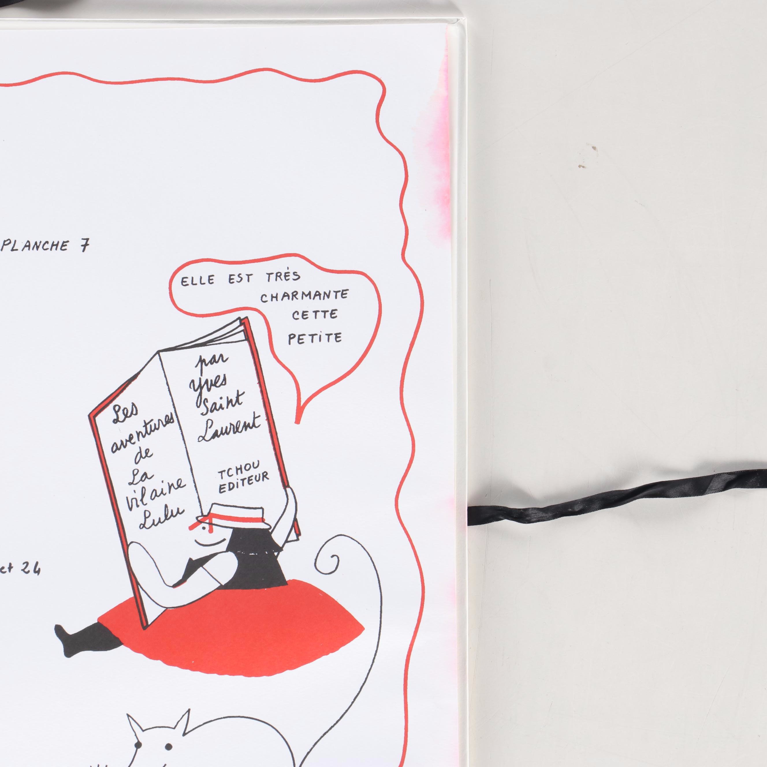 Yves Saint Laurent Digital Halftone Prints "La Vilaine Lulu, 2002